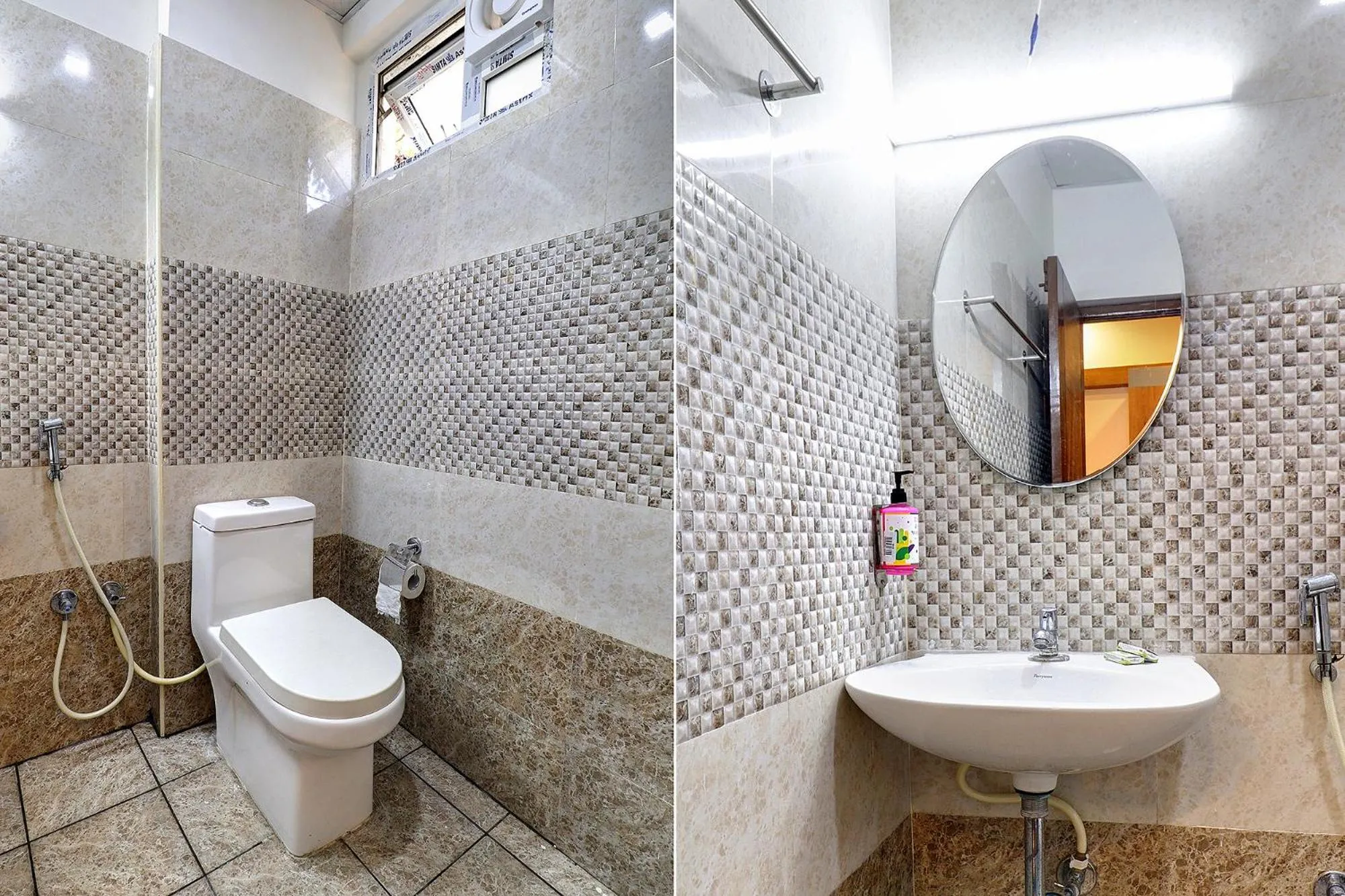 Bathroom in FabHotel Rotano Grand Marathahalli