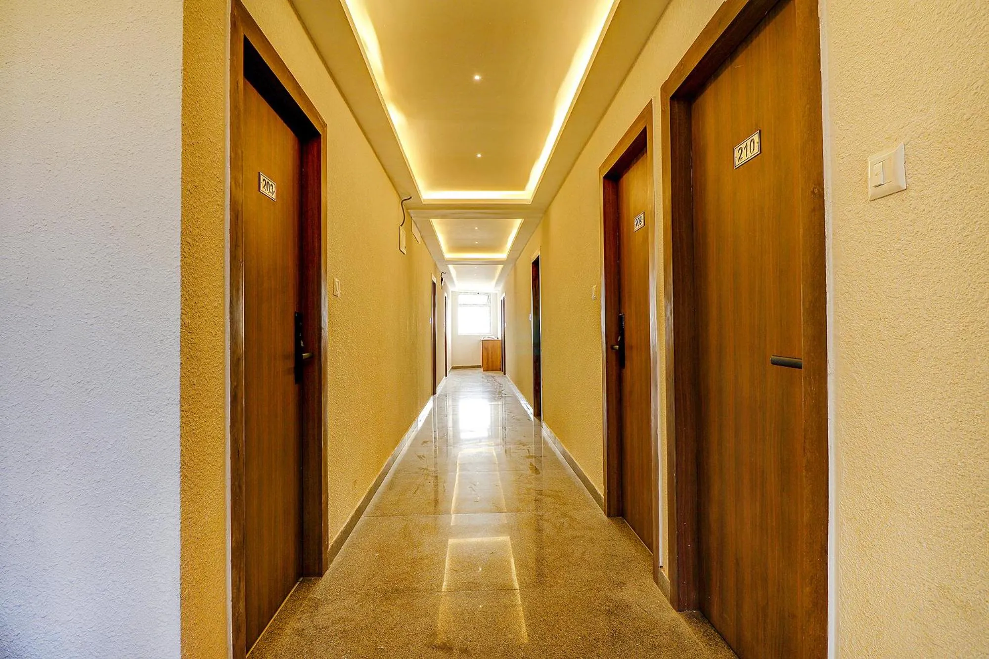 Lobby or reception in FabHotel Rotano Grand Marathahalli