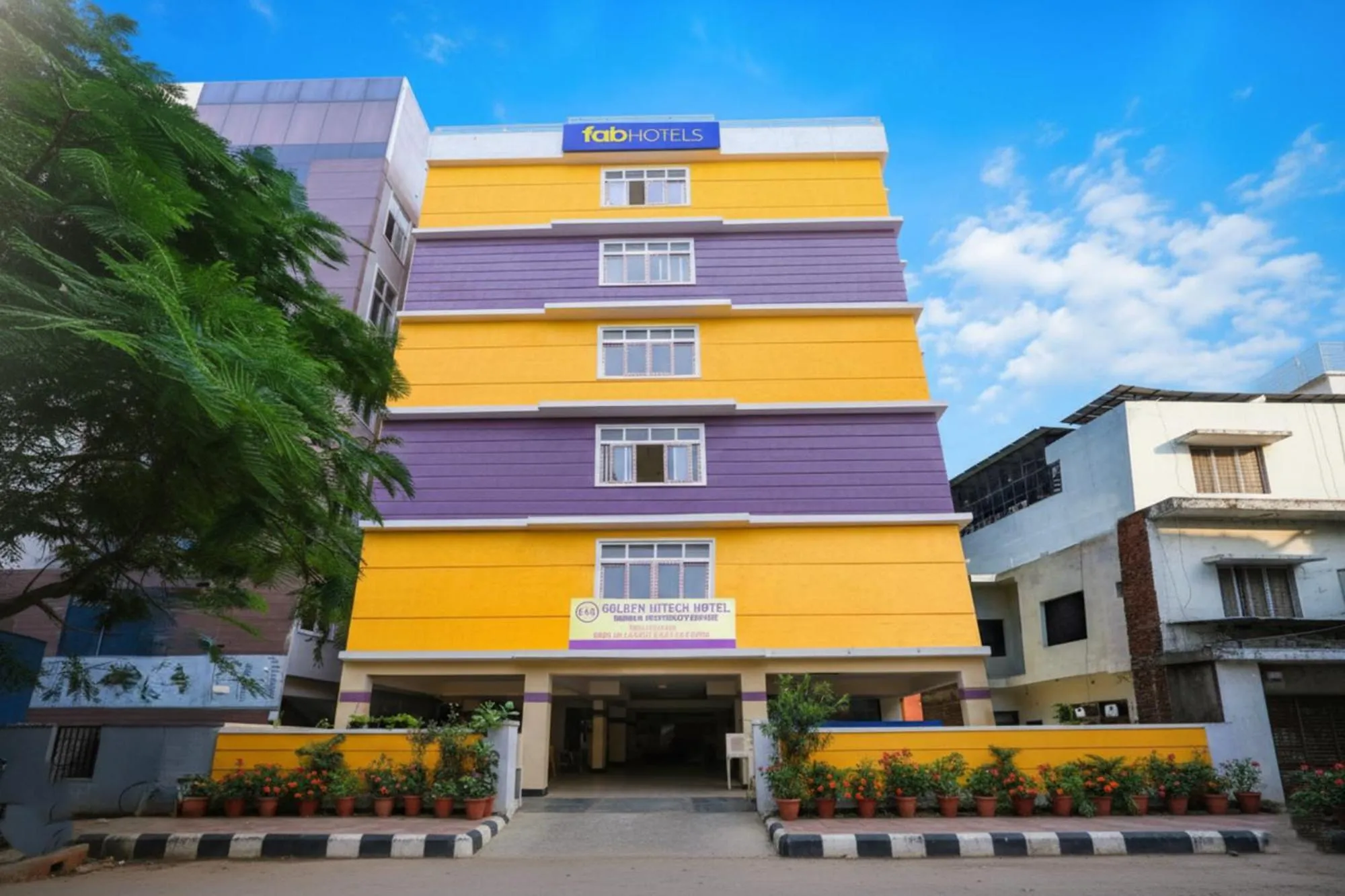 Property building in FabHotel Golden Hitech - Nr Hitech City