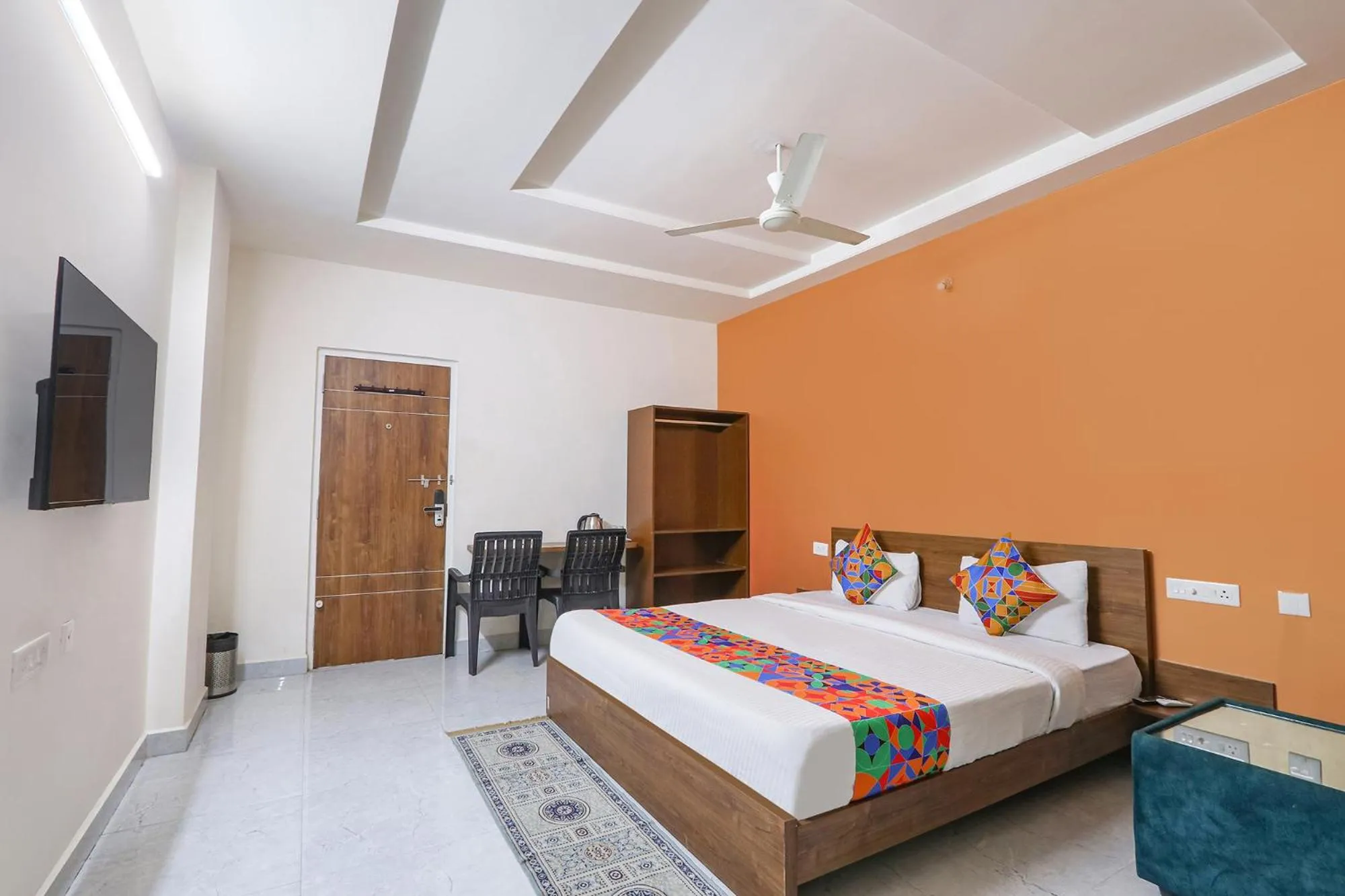 Bed in FabHotel Golden Hitech - Nr Hitech City