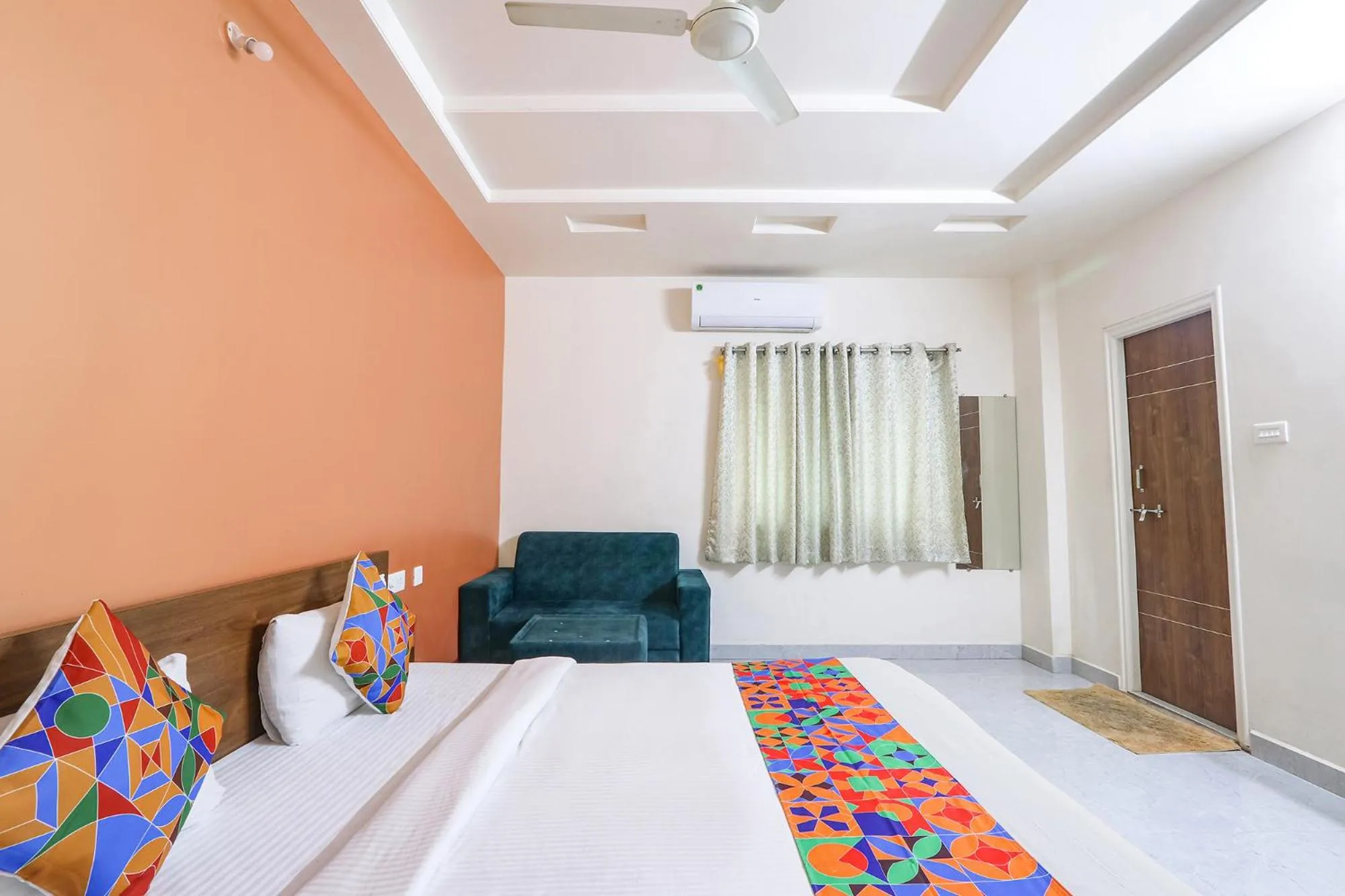 Bed in FabHotel Golden Hitech - Nr Hitech City