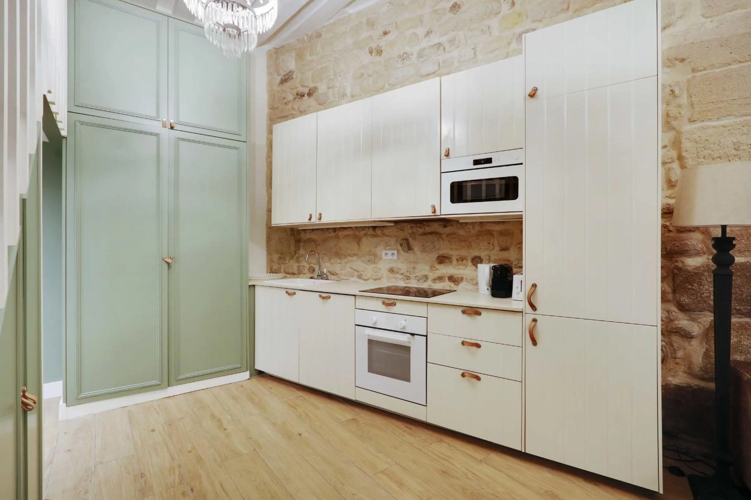 Kitchen or kitchenette in Charming apartment - 2BR-6P - Rue mouffertard