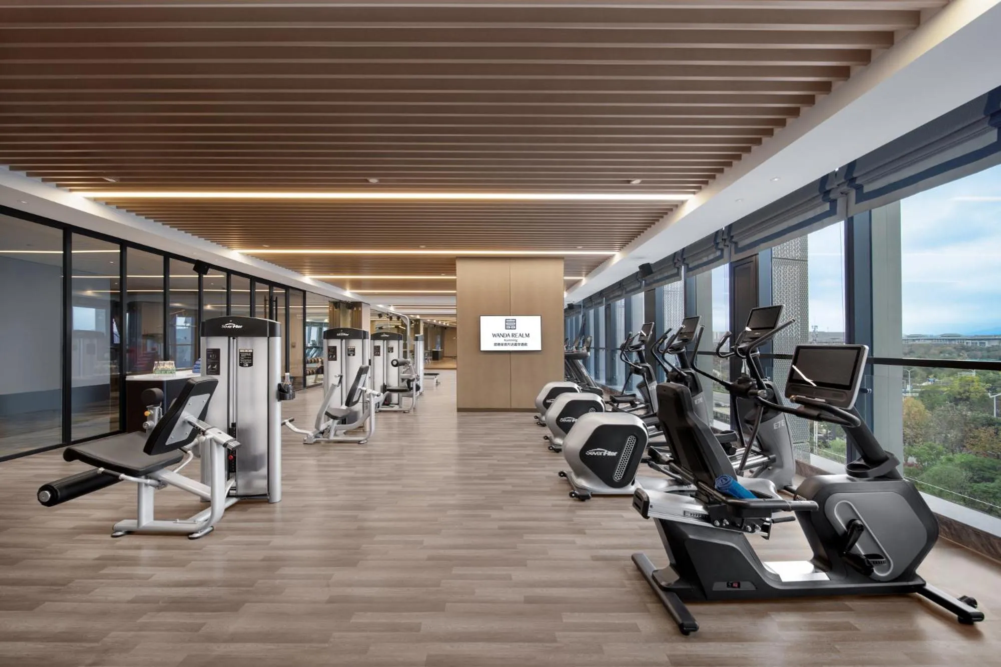 Fitness centre/facilities in Wanda Realm Kunming
