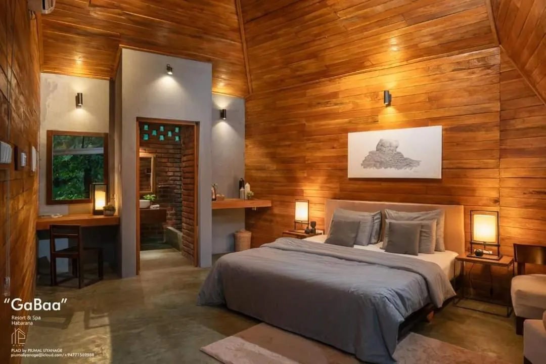 Bed in Gabaa Resort & Spa - Habarana