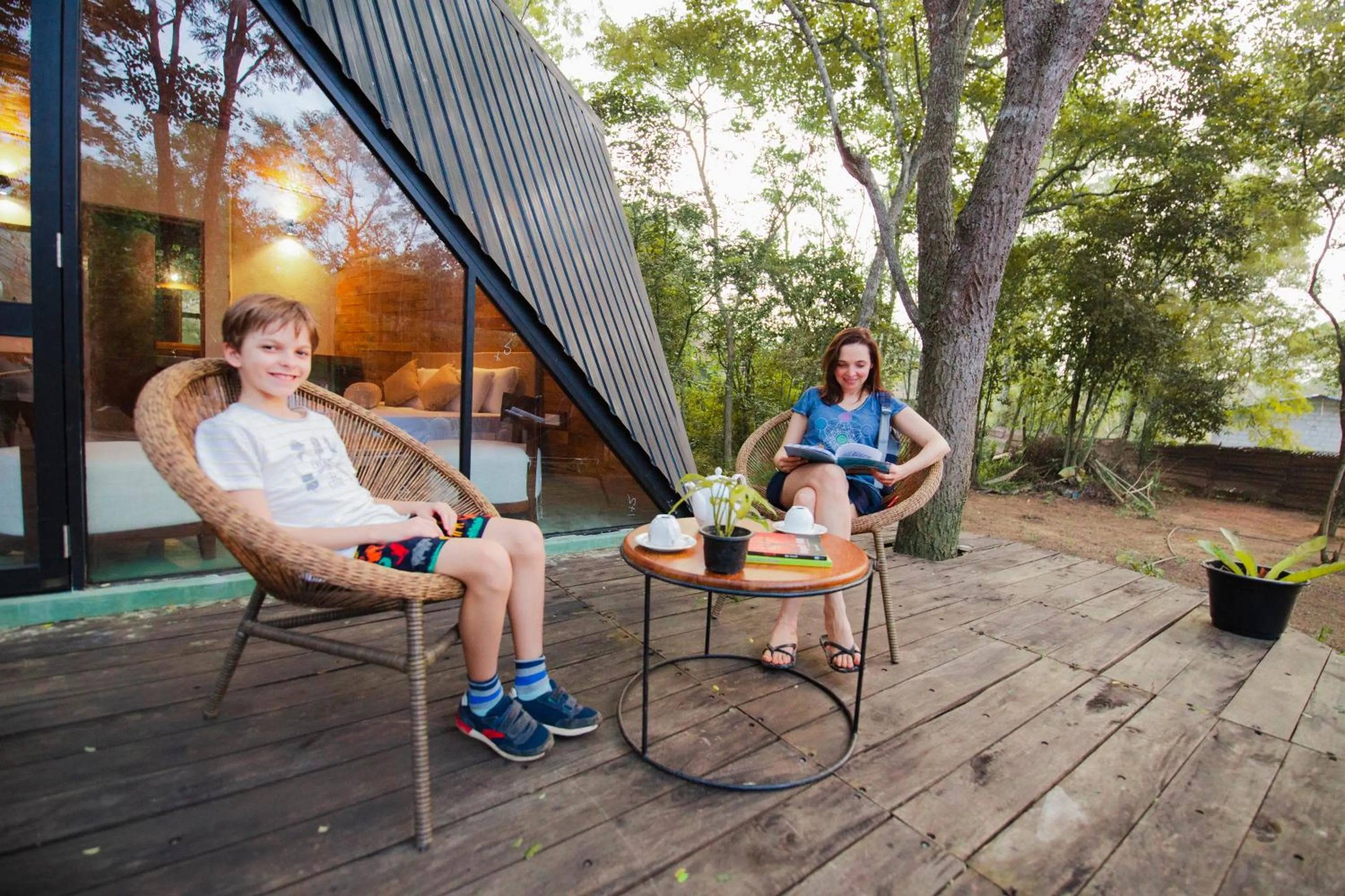 Balcony/Terrace in Gabaa Resort & Spa - Habarana