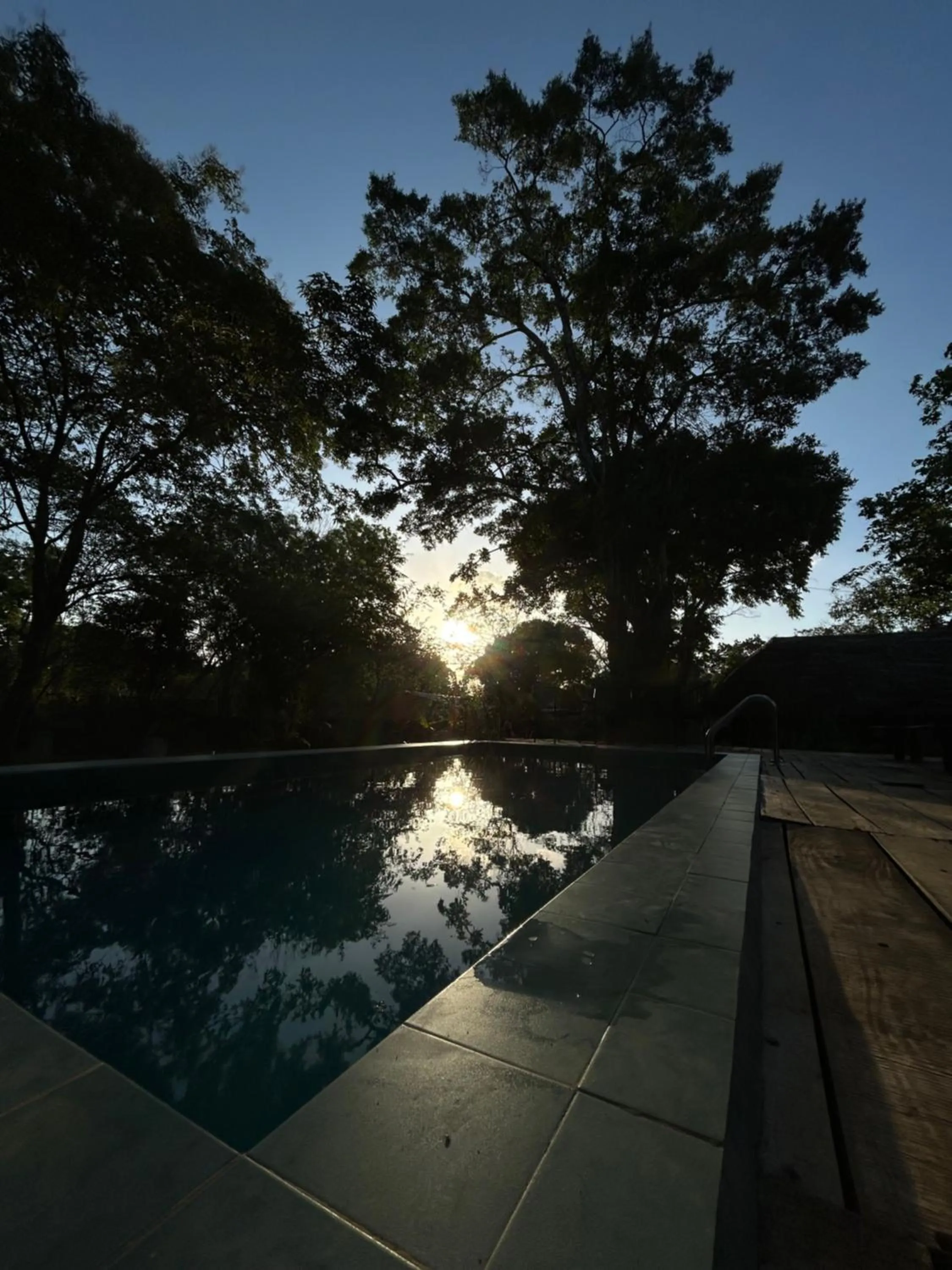 Swimming pool in Gabaa Resort & Spa - Habarana