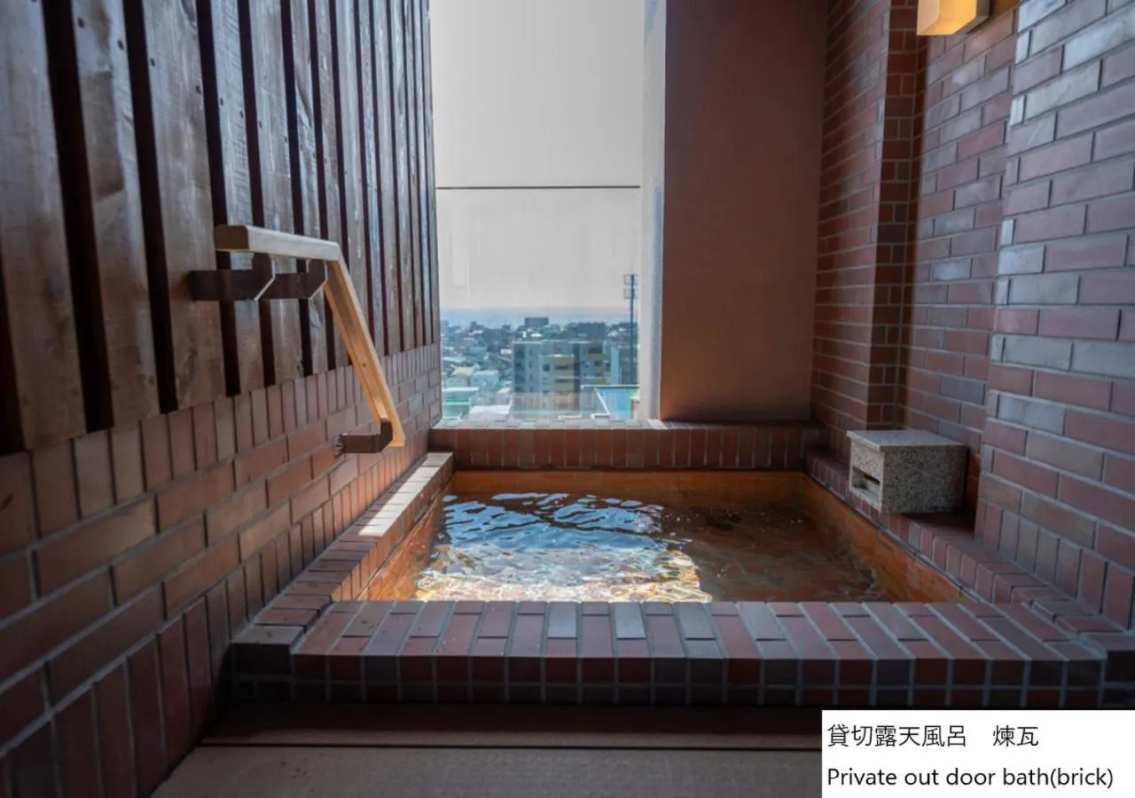 Open Air Bath in La Vista Hakodate Bay Annex