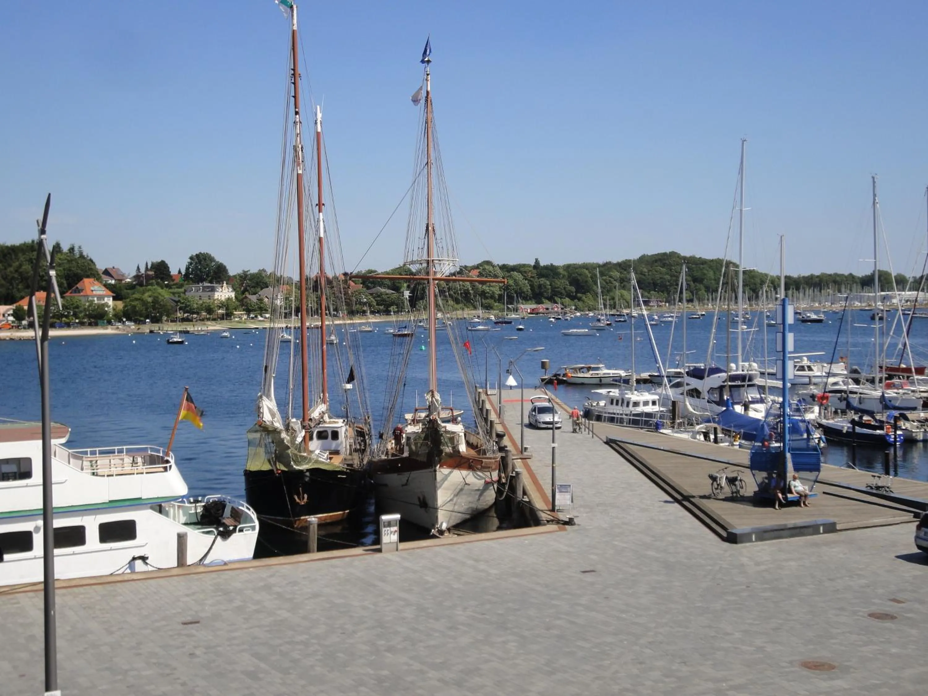Apartment 22 "Lachende Möwe" mit Sauna, Blickrichtung offene See