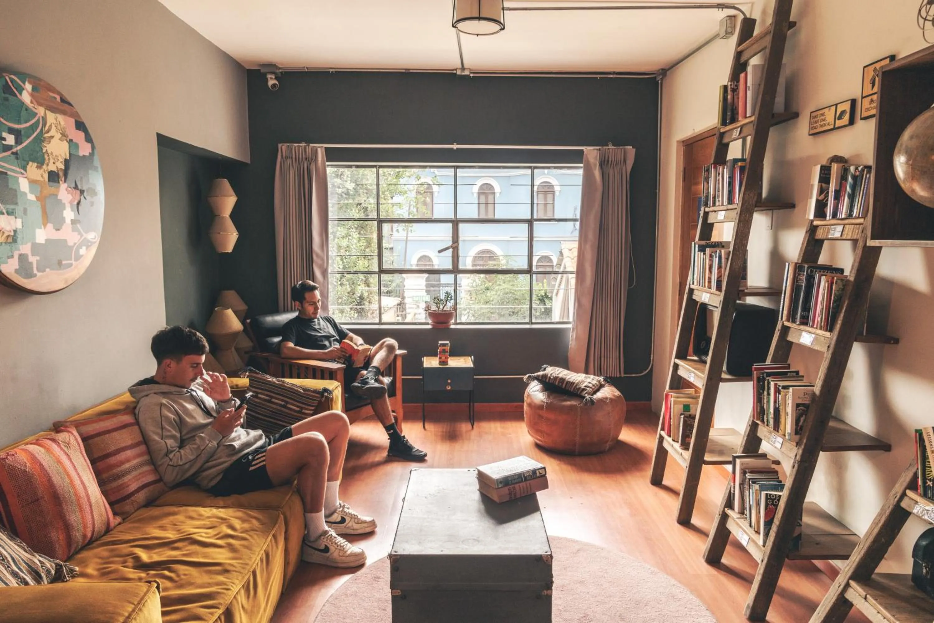 Library, Seating Area in Selina Arequipa