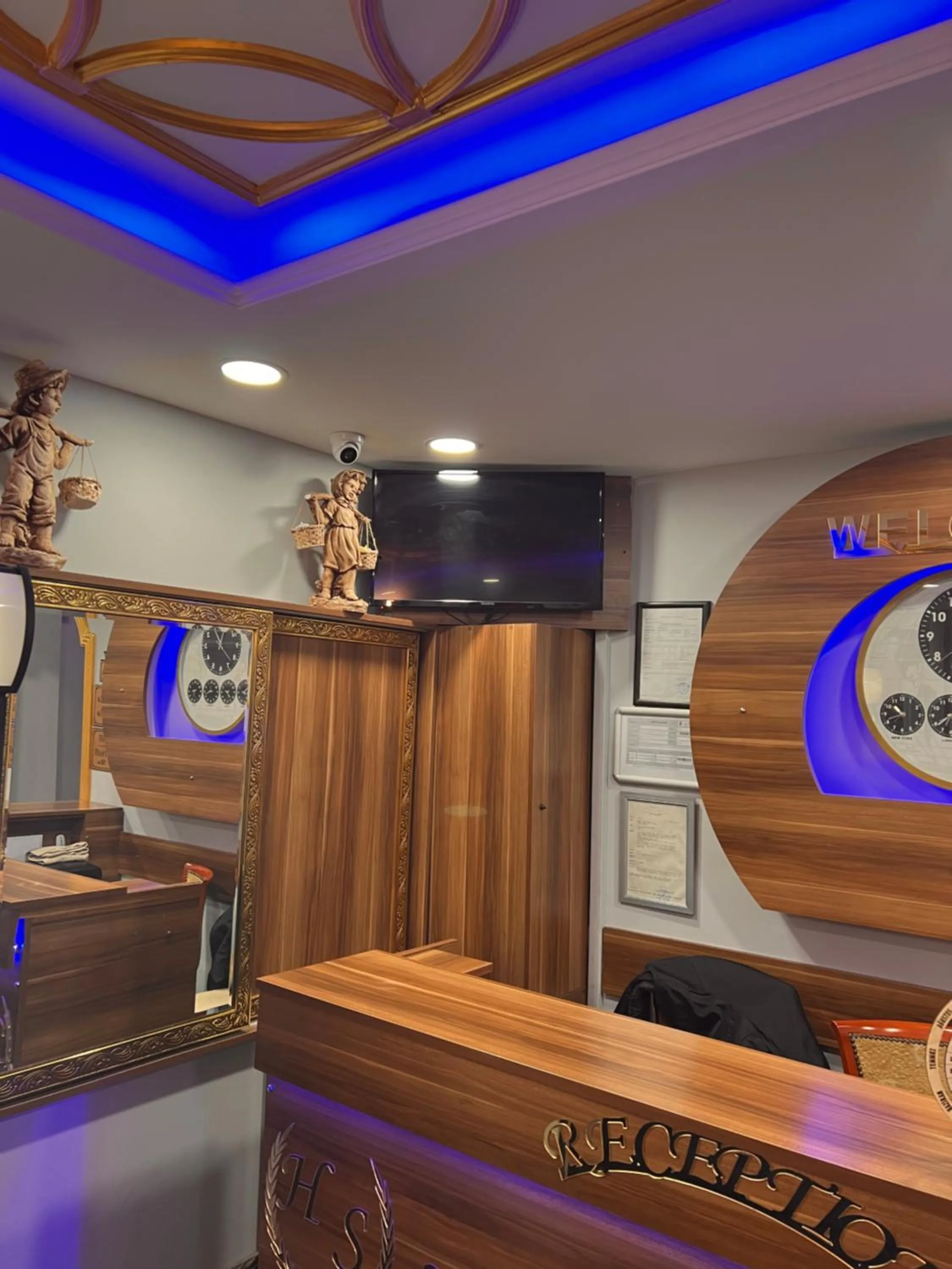 Lobby or reception in Sami hotel