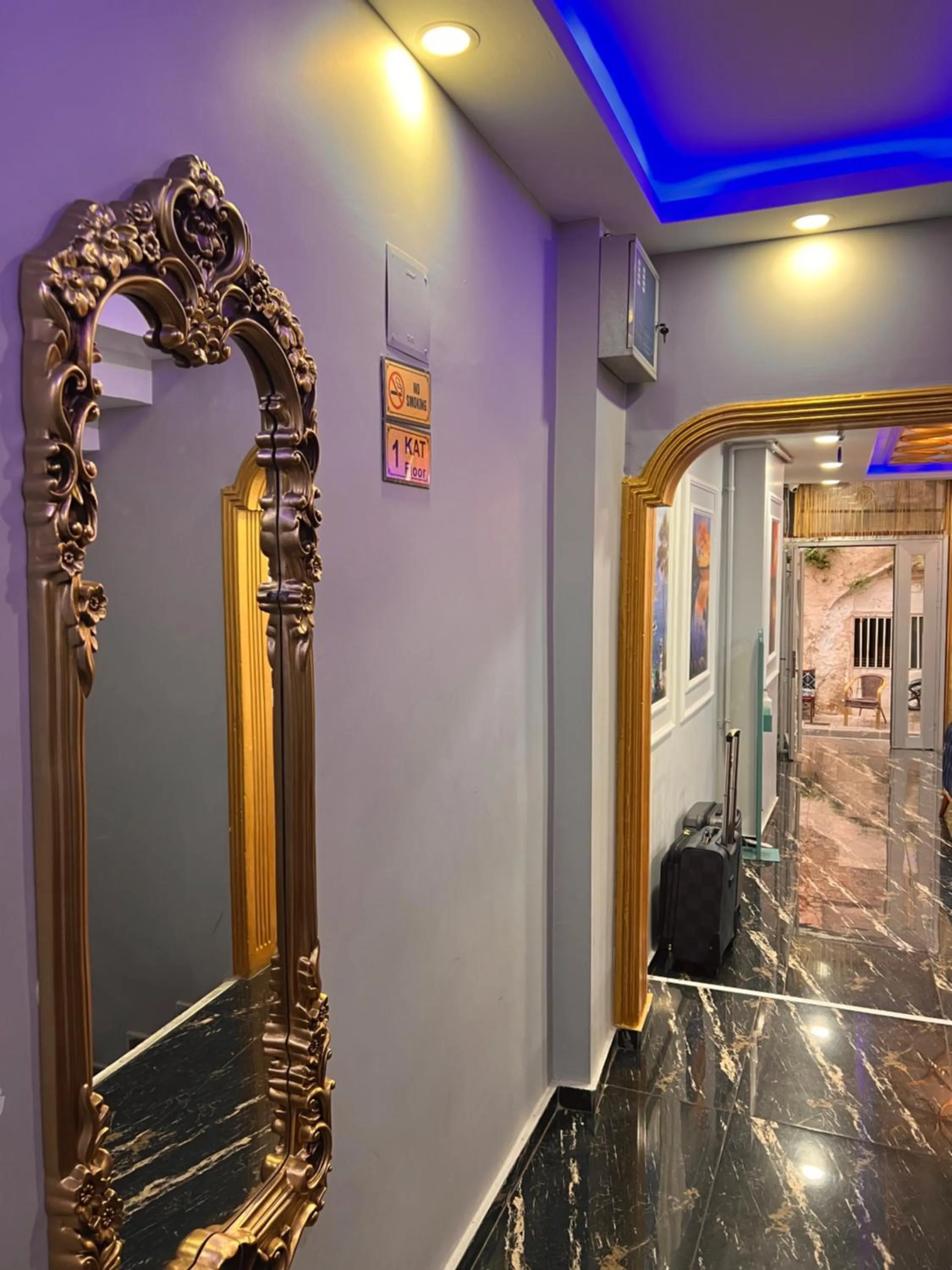 Lobby or reception in Sami hotel