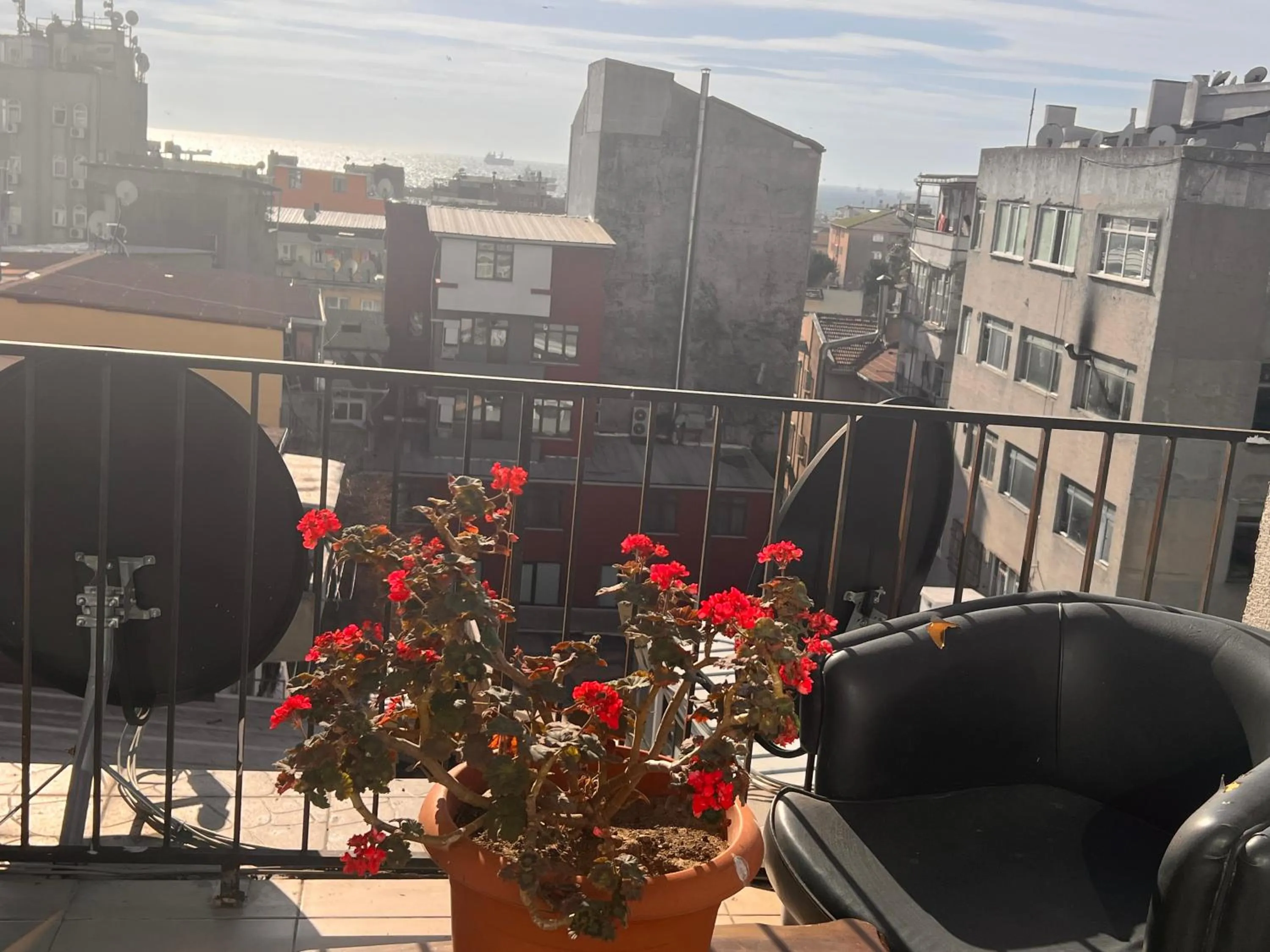 Balcony/Terrace in Sami hotel