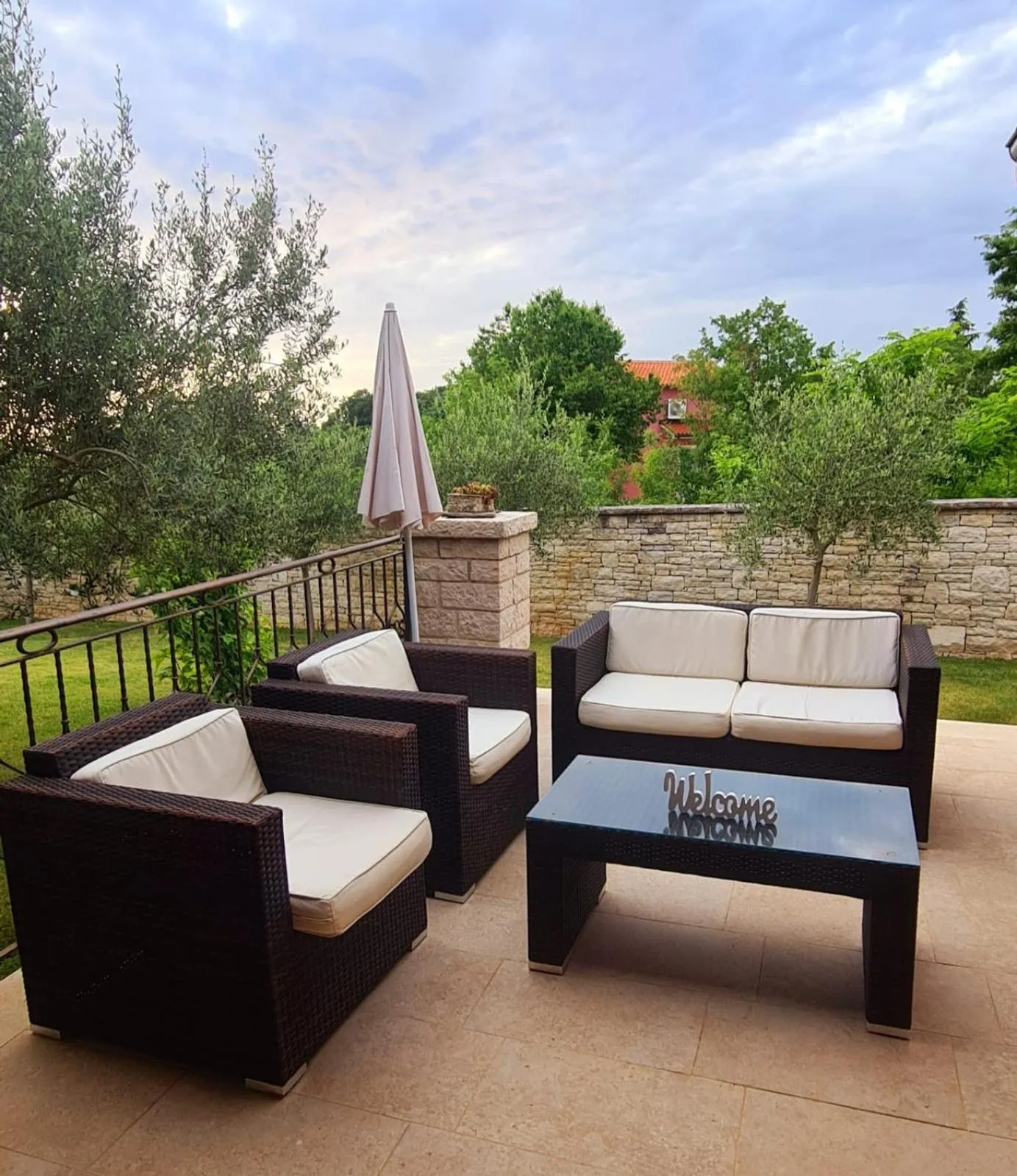 Patio in Villa Stella