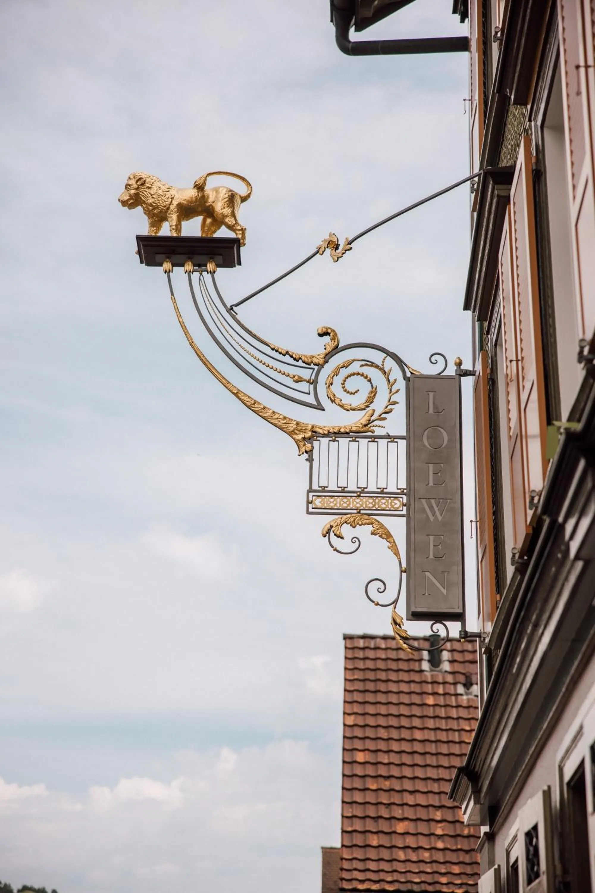 Logo/Certificate/Sign in Appenzeller Huus Löwen