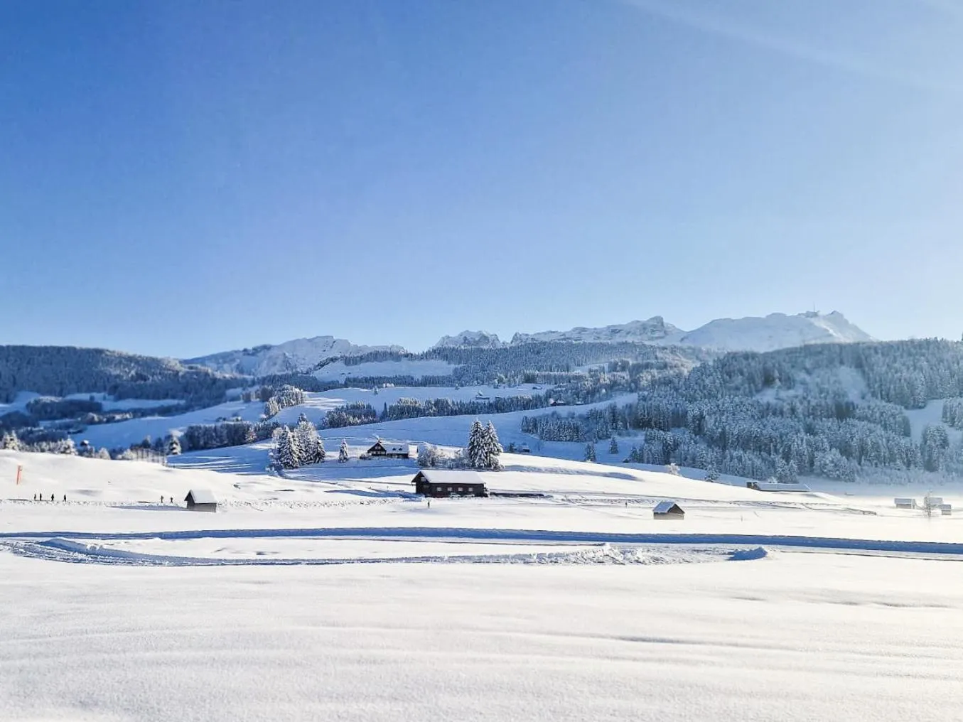 Natural landscape in Appenzeller Huus Löwen