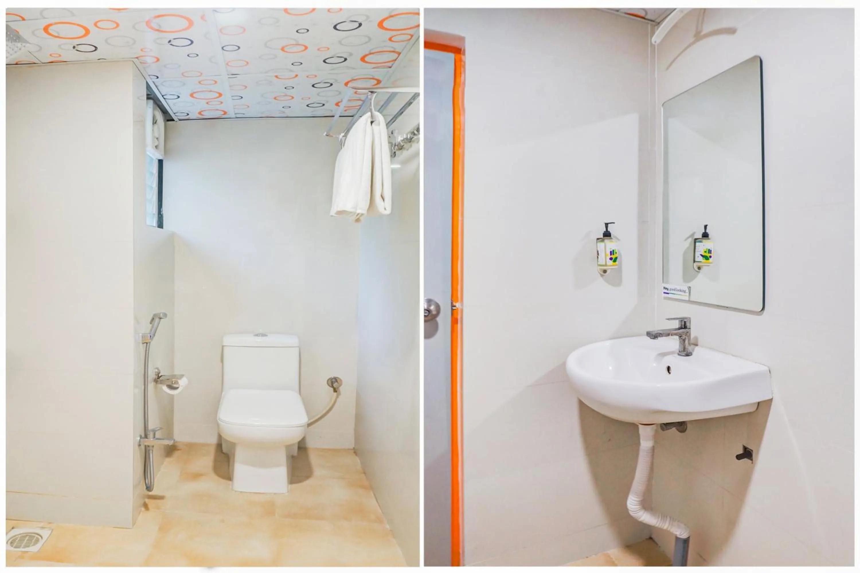 Bathroom in Super Townhouse Hadapsar formerly Savali Inn