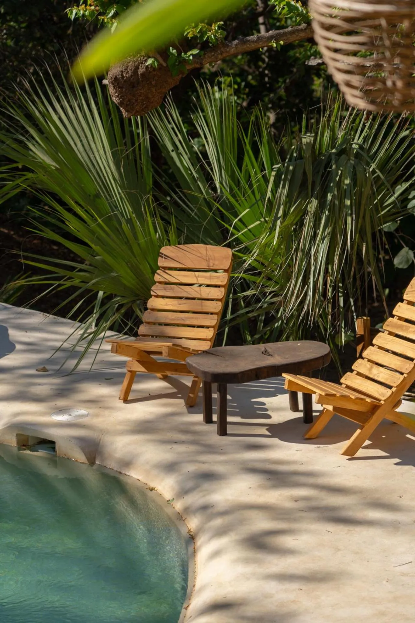 Pool view in COCOS HOTEL
