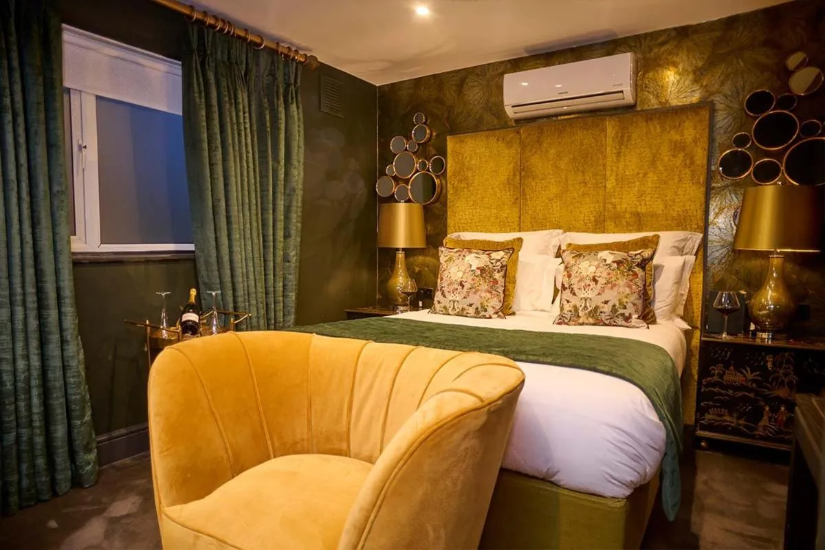 Bed in Funky Monk Hotel