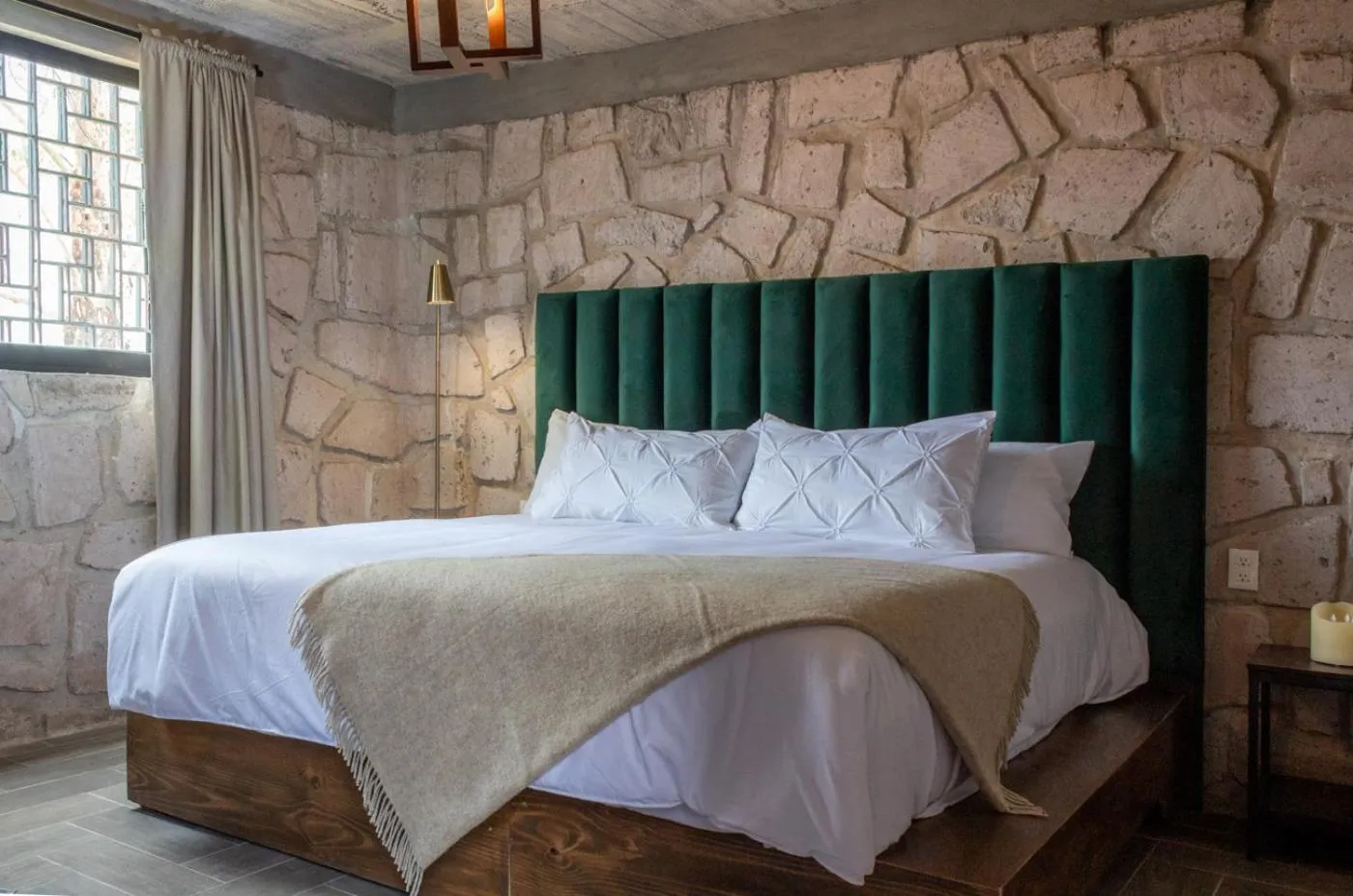 Bed in Dos Aguas Hotel Boutique