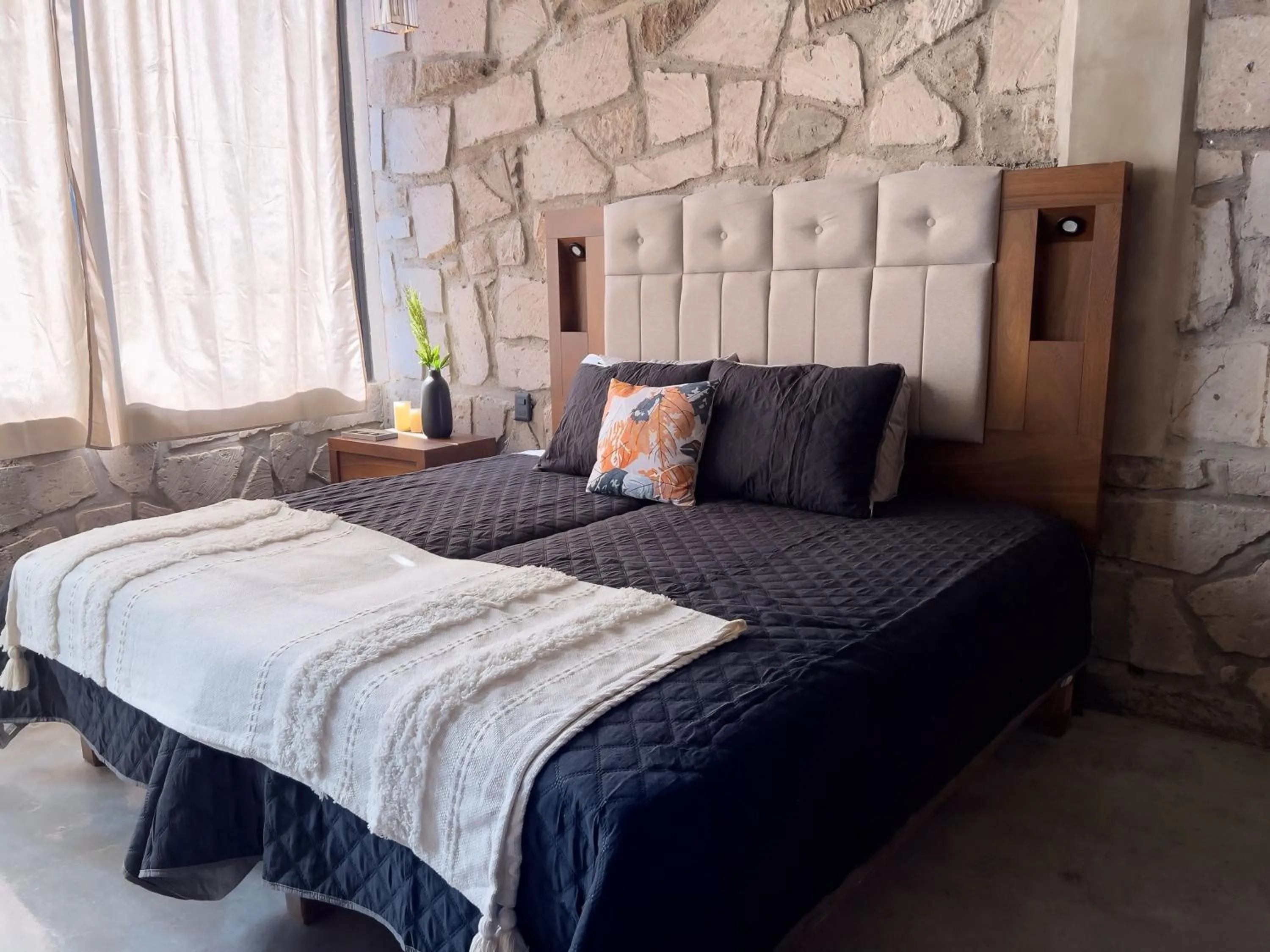 Bed in Dos Aguas Hotel Boutique