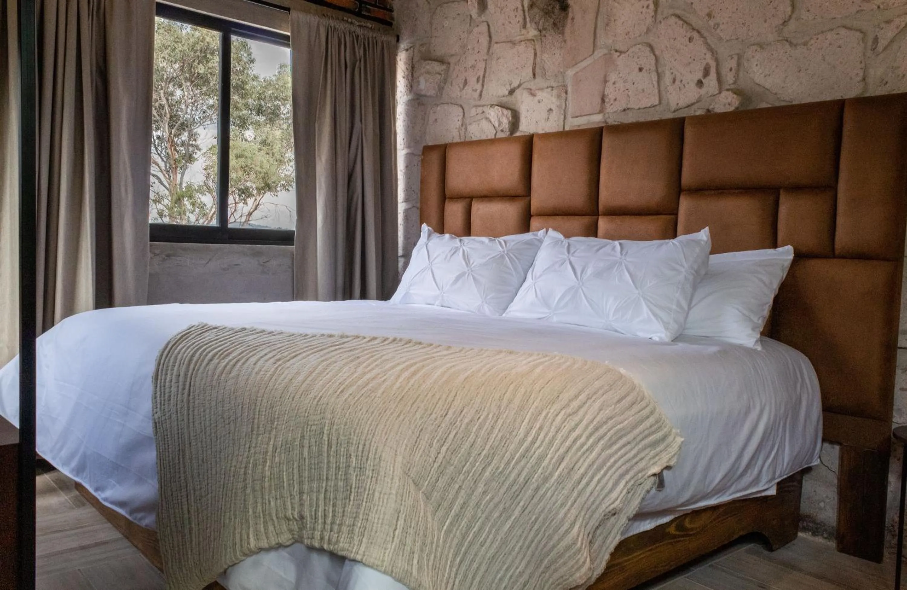 Bed in Dos Aguas Hotel Boutique