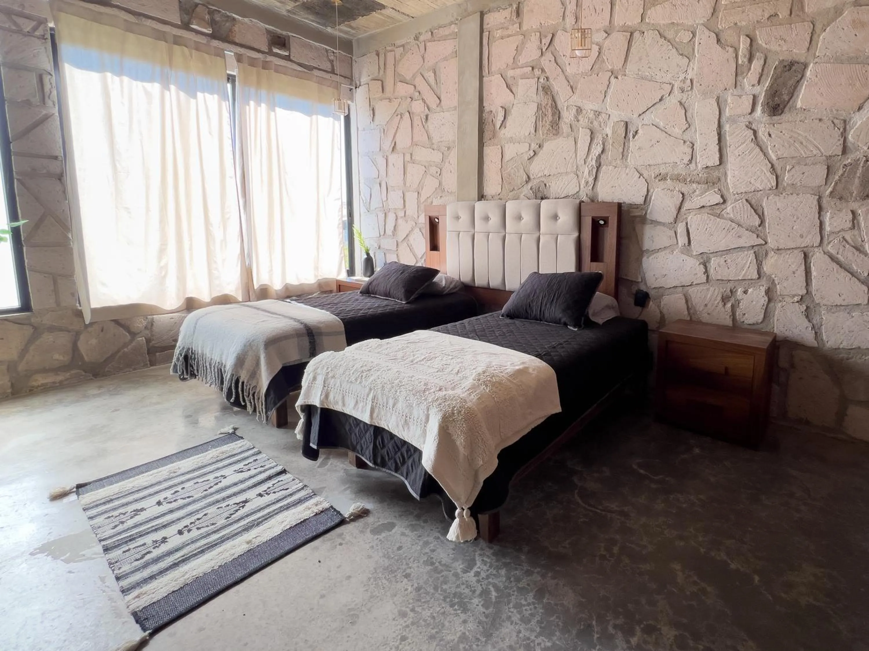 Bed in Dos Aguas Hotel Boutique