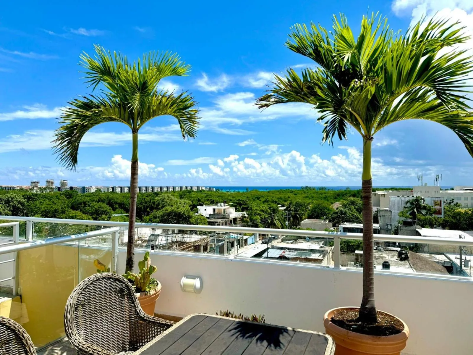 Balcony/Terrace in Hotel Punta Esmeralda Playa del Carmen