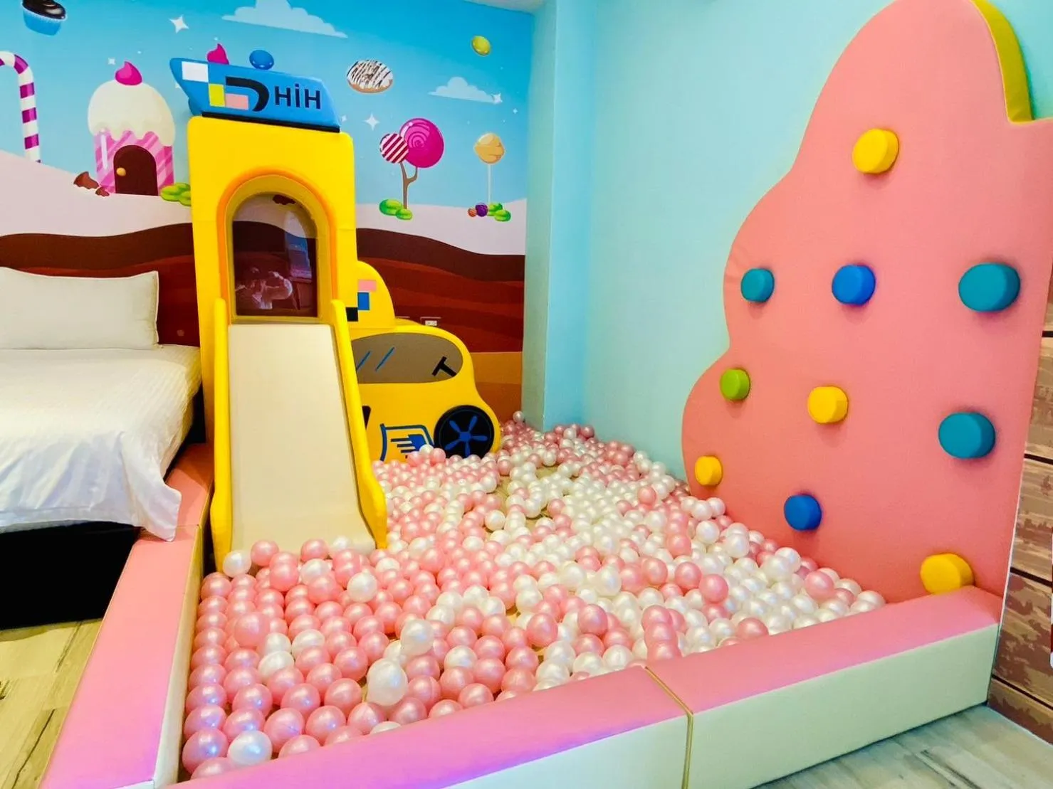 Children play ground in Have Fun Hotel