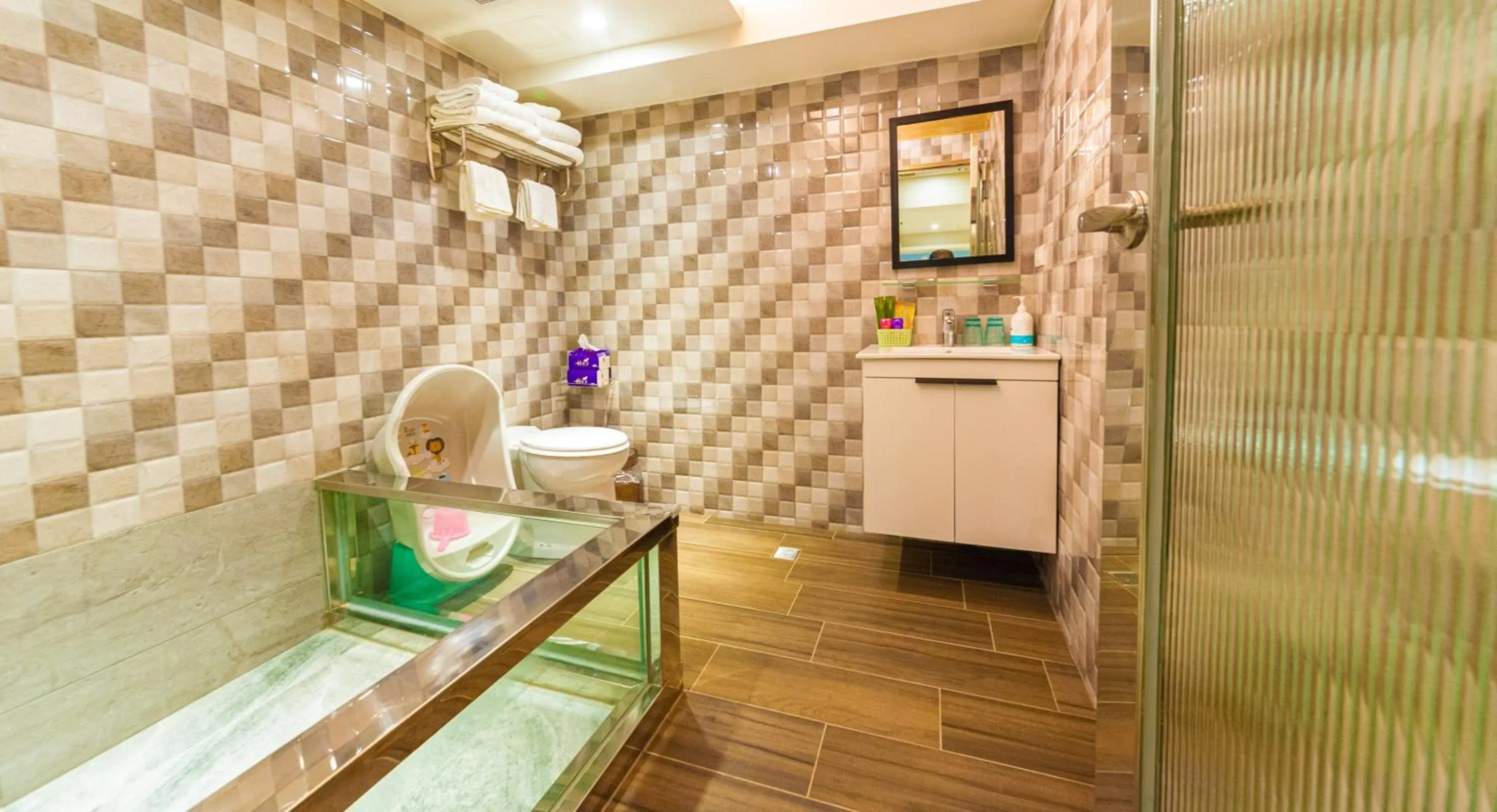 Bathroom in Have Fun Hotel