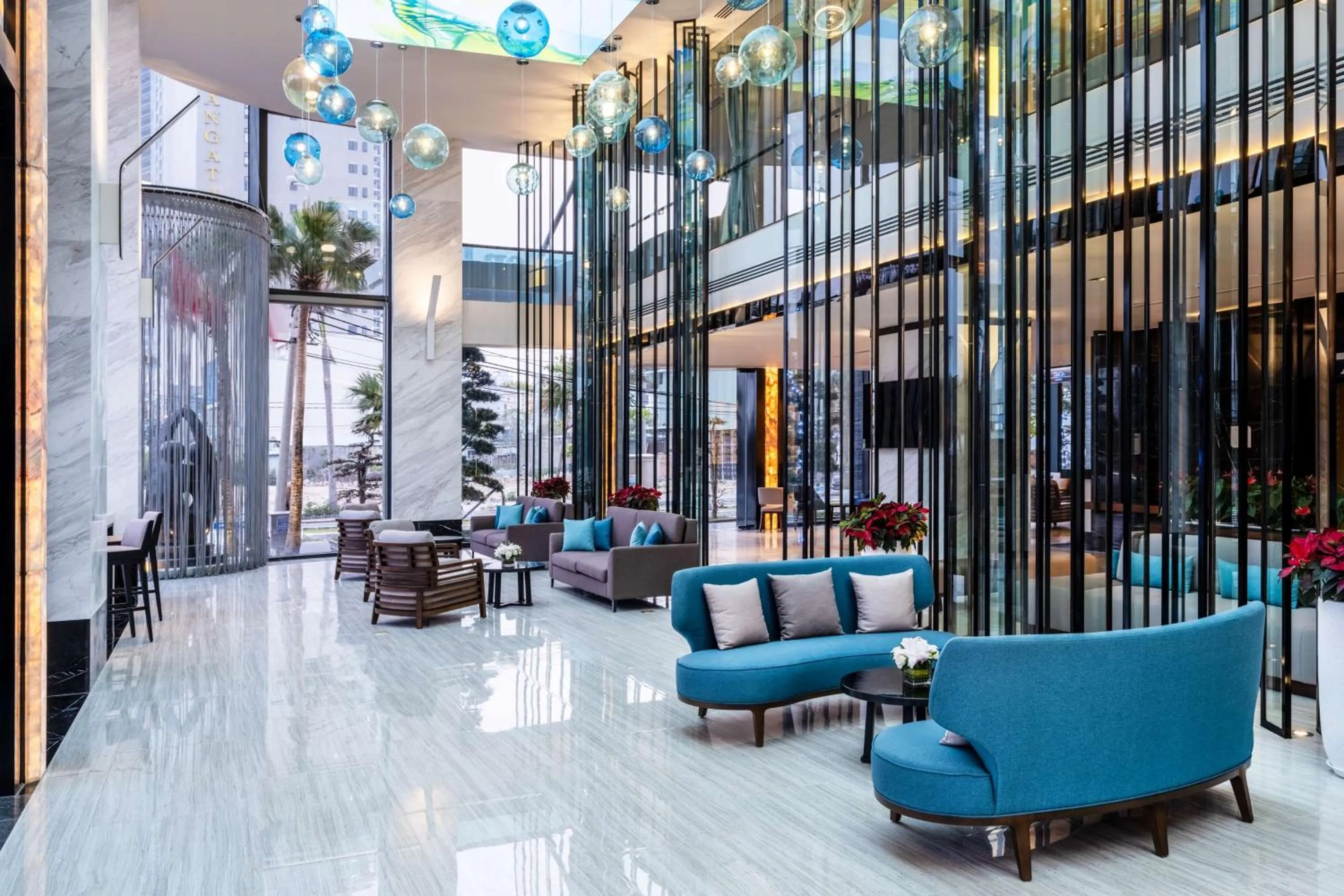Lobby or reception in Hilton Garden Inn Da Nang