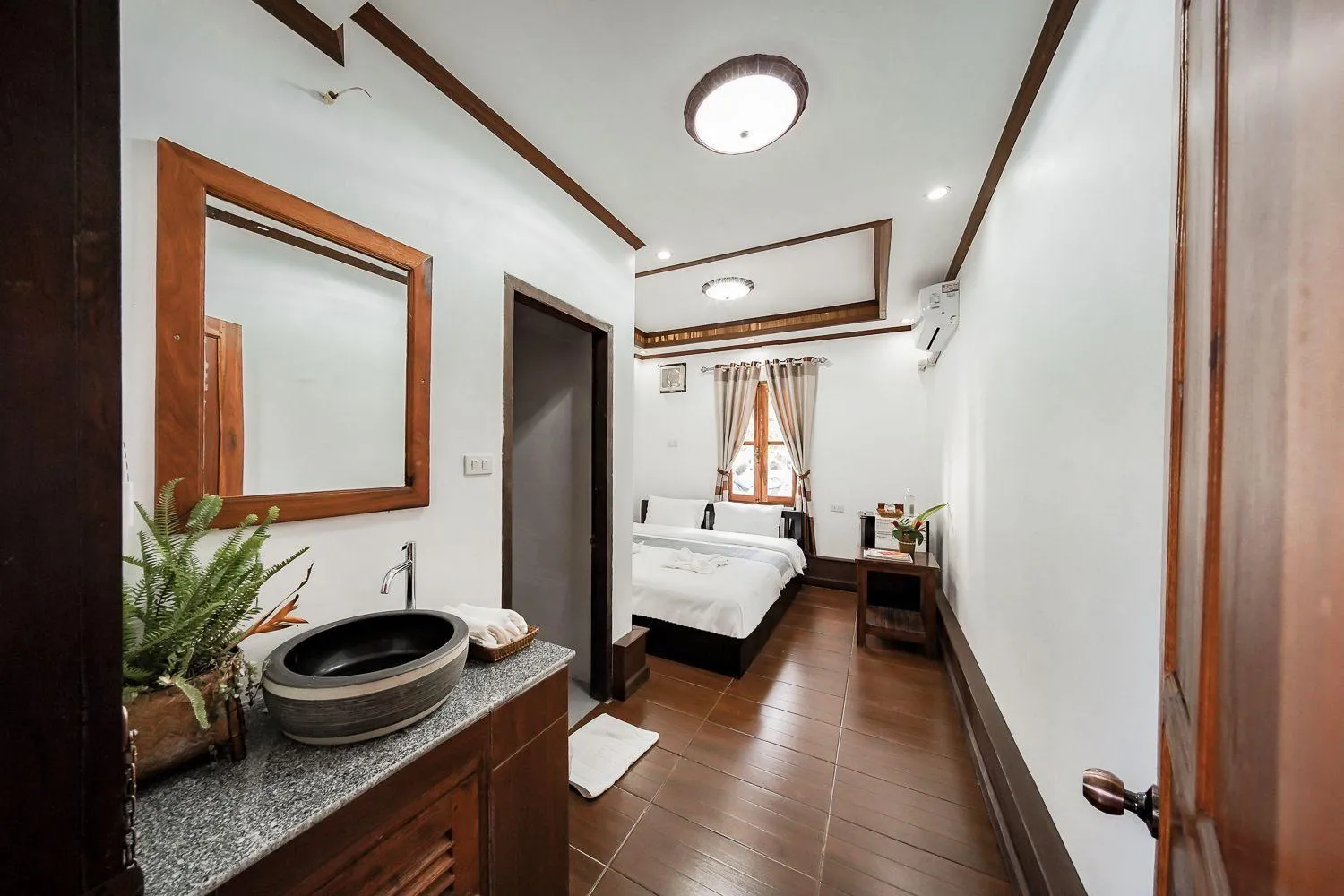 Bed in Villa Wanika