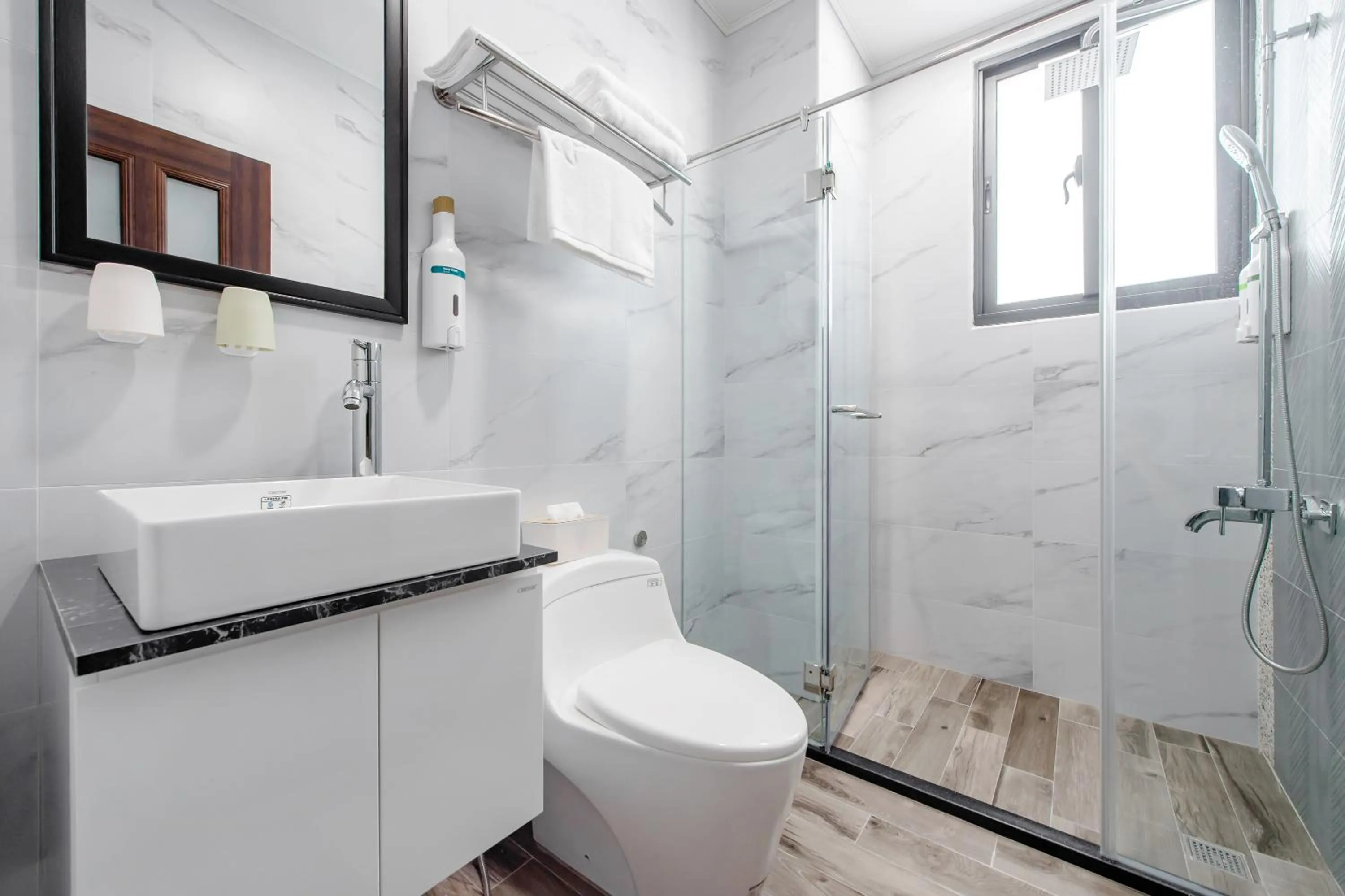 Shower in Water House