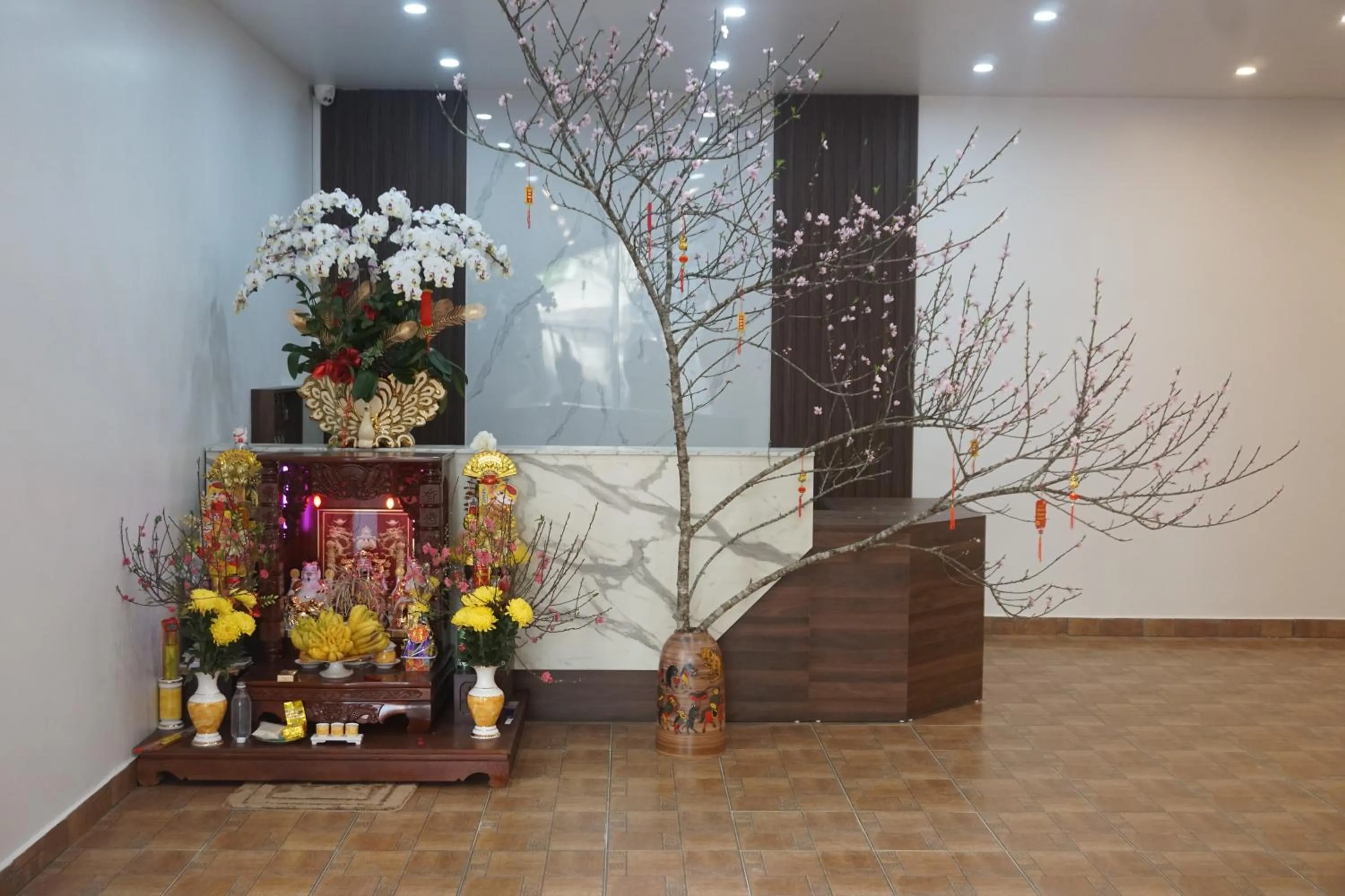 Lobby or reception in Adal Motel