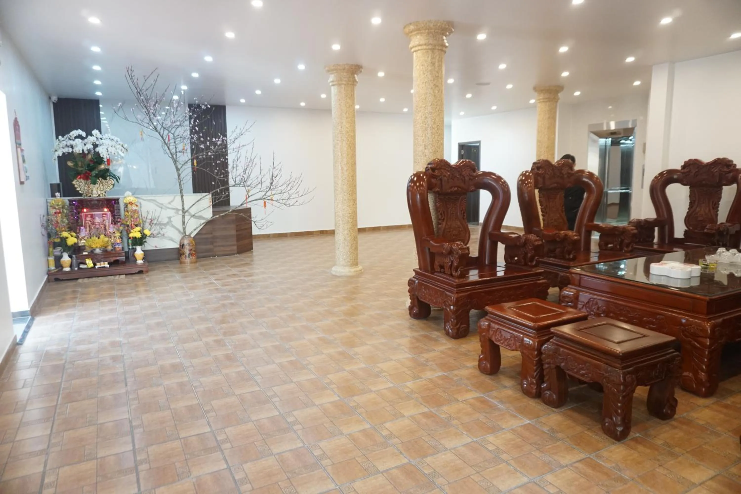 Living room in Adal Motel