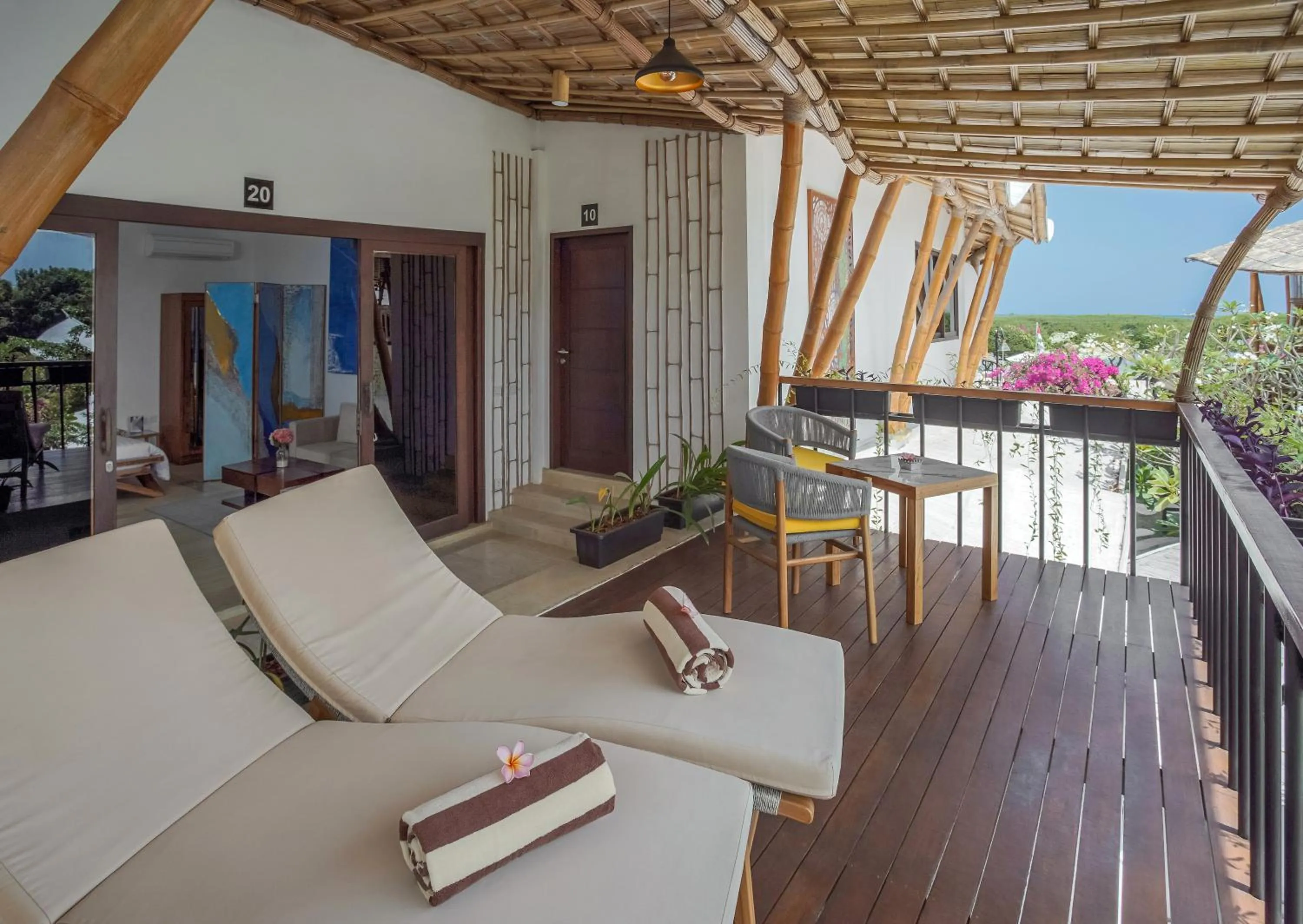 Balcony/Terrace in Pearl Sunset Resort - Sunset Moments, Adults Only