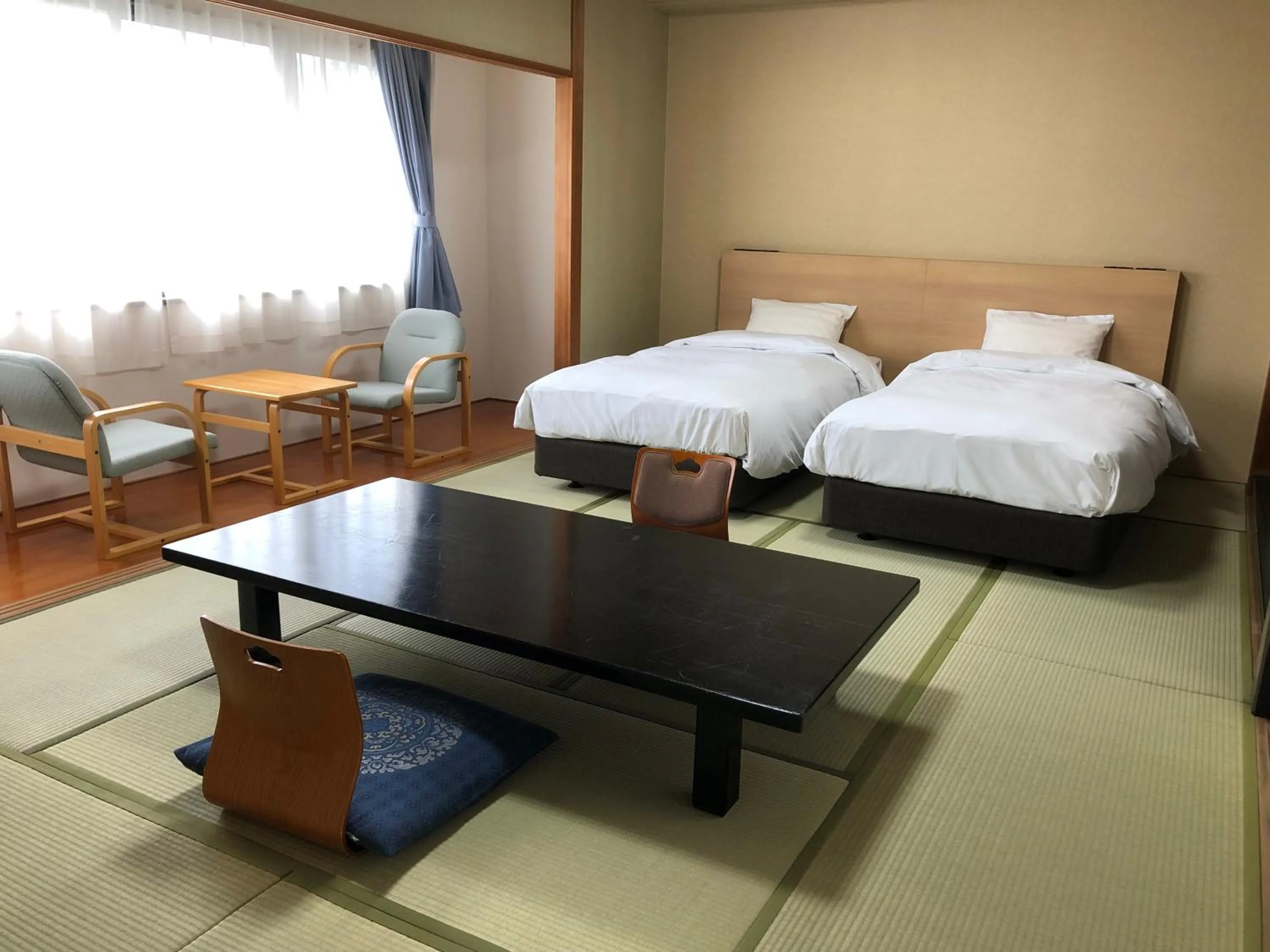 Photo of the whole room, Bed in Ureshino Onsen Yusyuku Sarayama