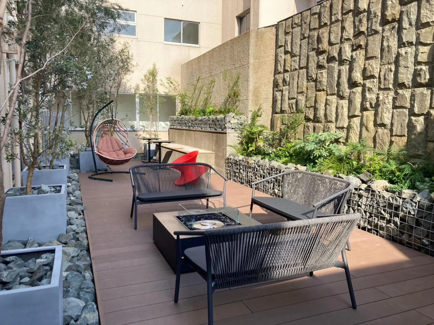 Garden view in Ureshino Onsen Yusyuku Sarayama