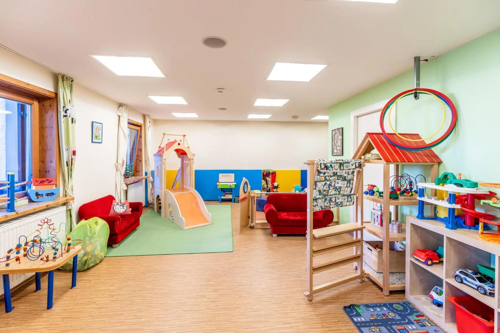 Children play ground in Das Hopfgarten Aparthotel