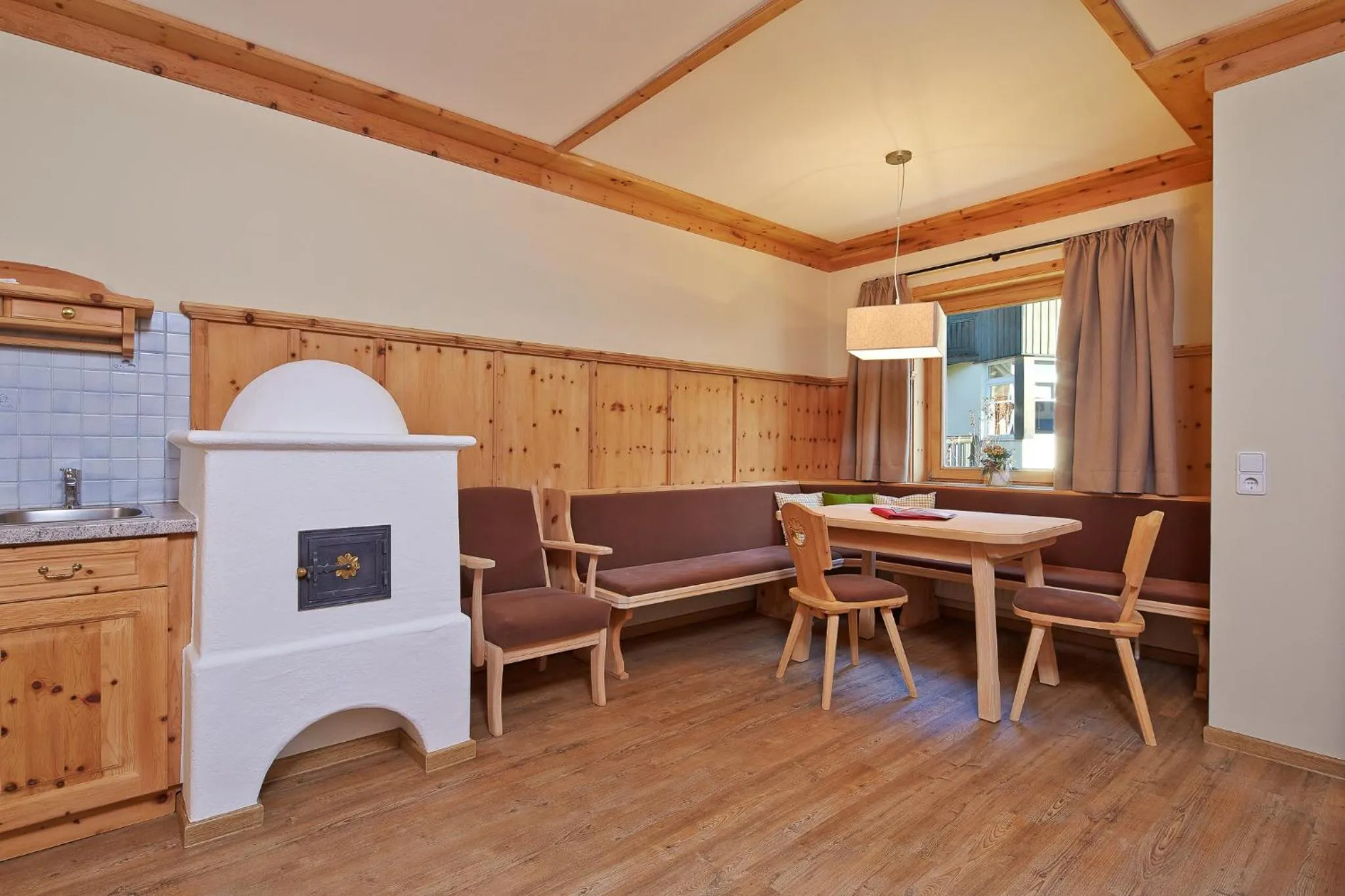 Living room in Das Hopfgarten Aparthotel