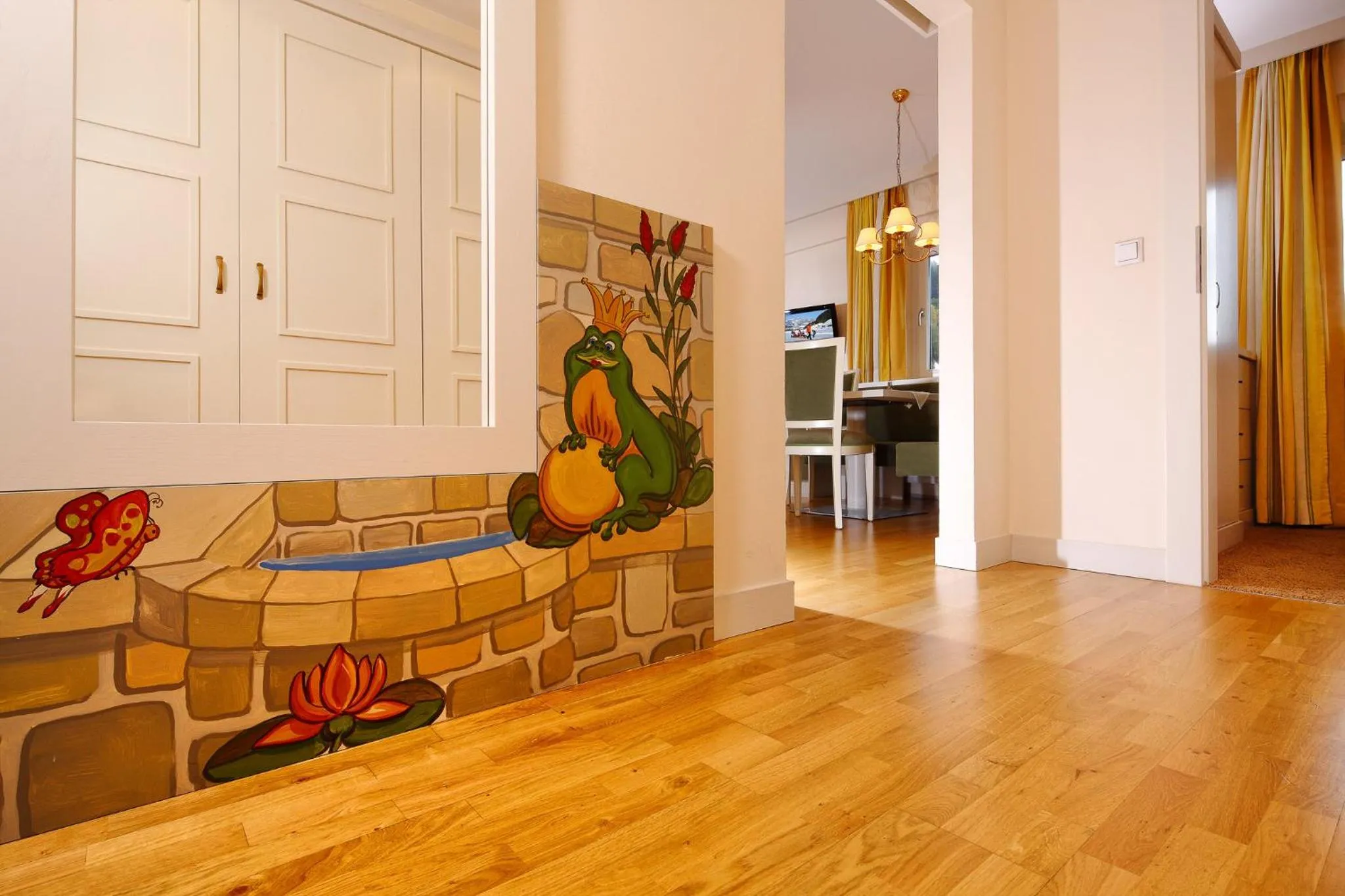 Living room in Das Hopfgarten Aparthotel