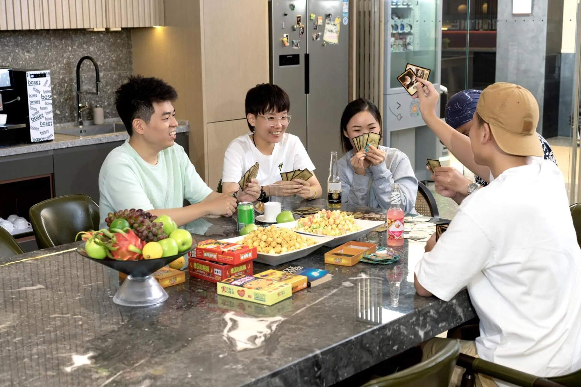 Communal kitchen in base-Beijing Sanlitun Serviced Apartment