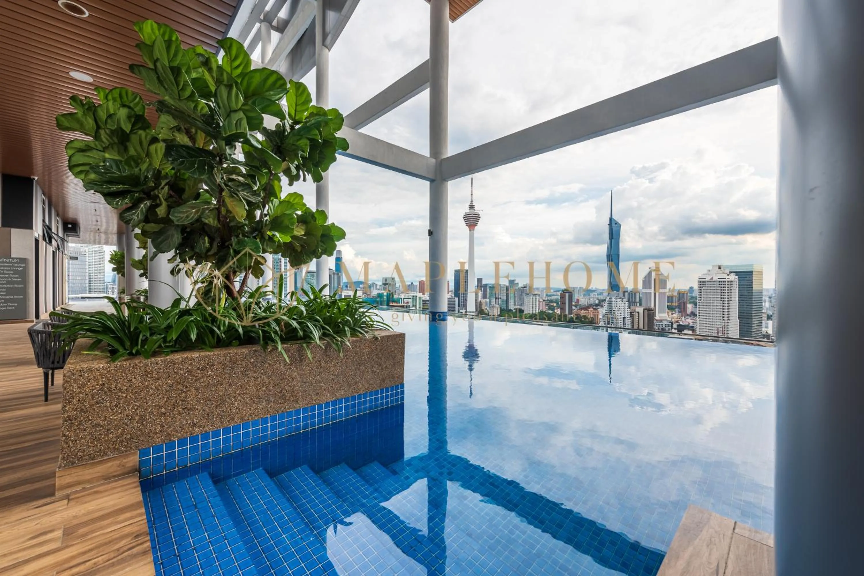 Swimming pool in The Colony and The Luxe Premier Suites Kuala Lumpur