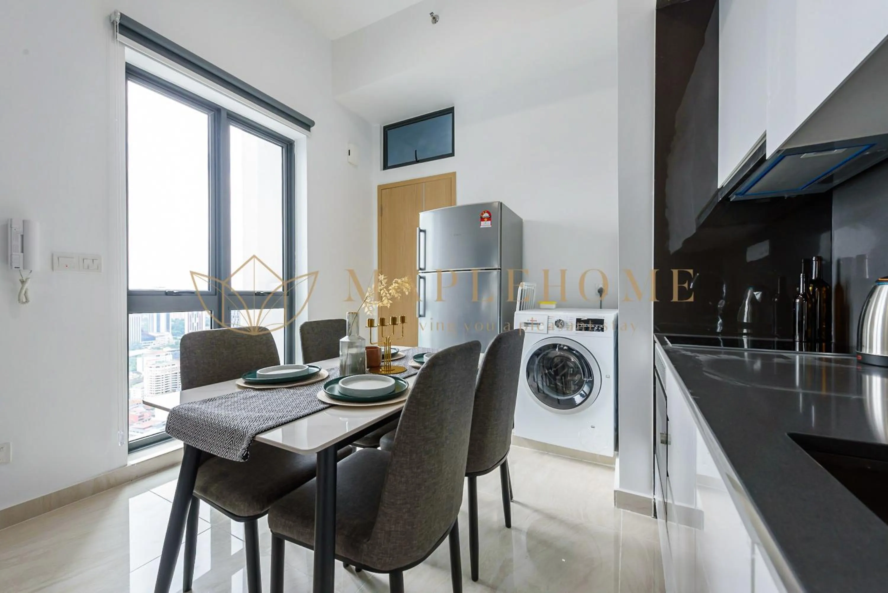 Dining area in The Colony and The Luxe Premier Suites Kuala Lumpur