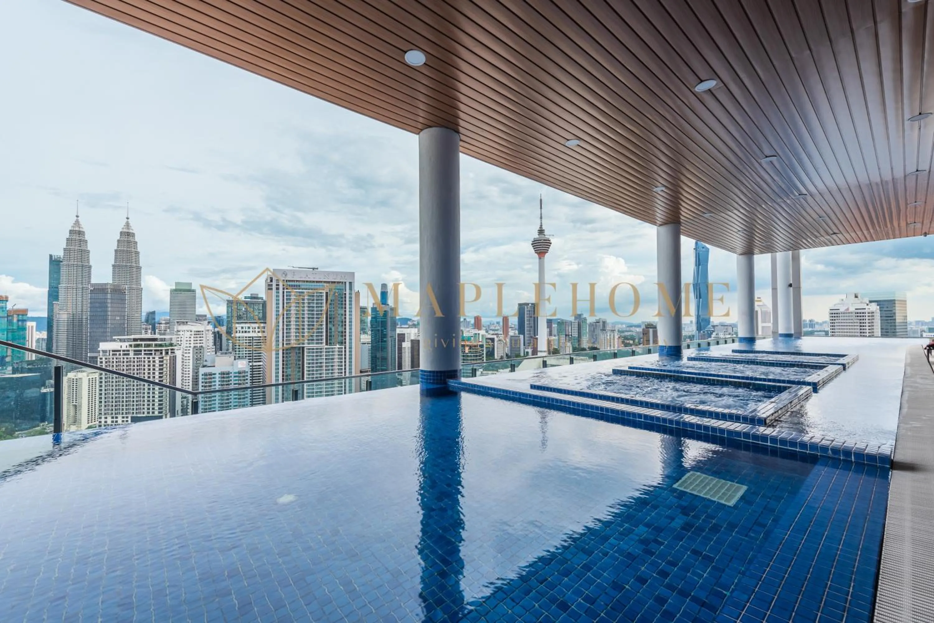 Swimming pool in The Colony and The Luxe Premier Suites Kuala Lumpur