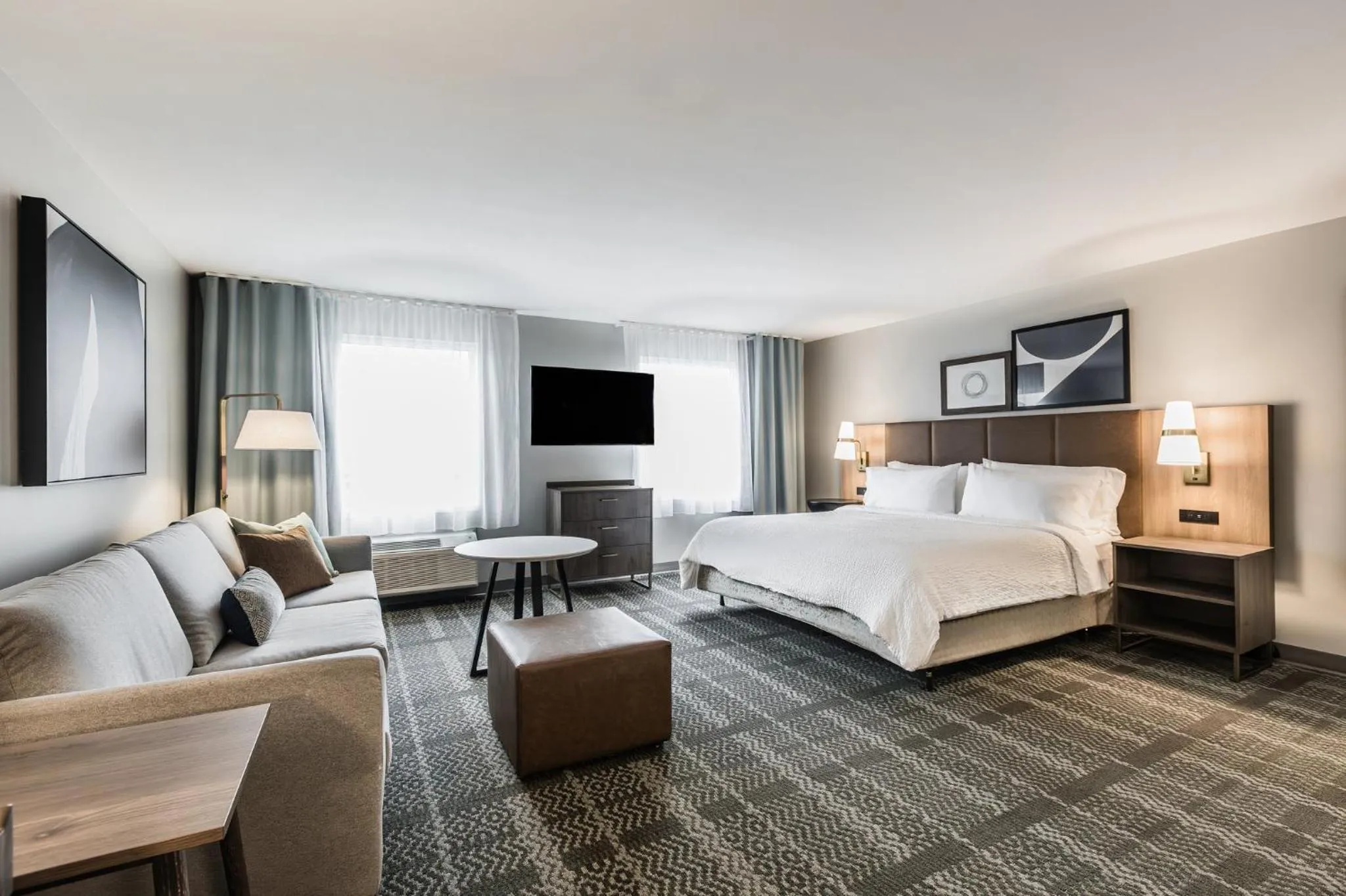 Photo of the whole room, Bed in Staybridge Suites - Dawson Creek by IHG