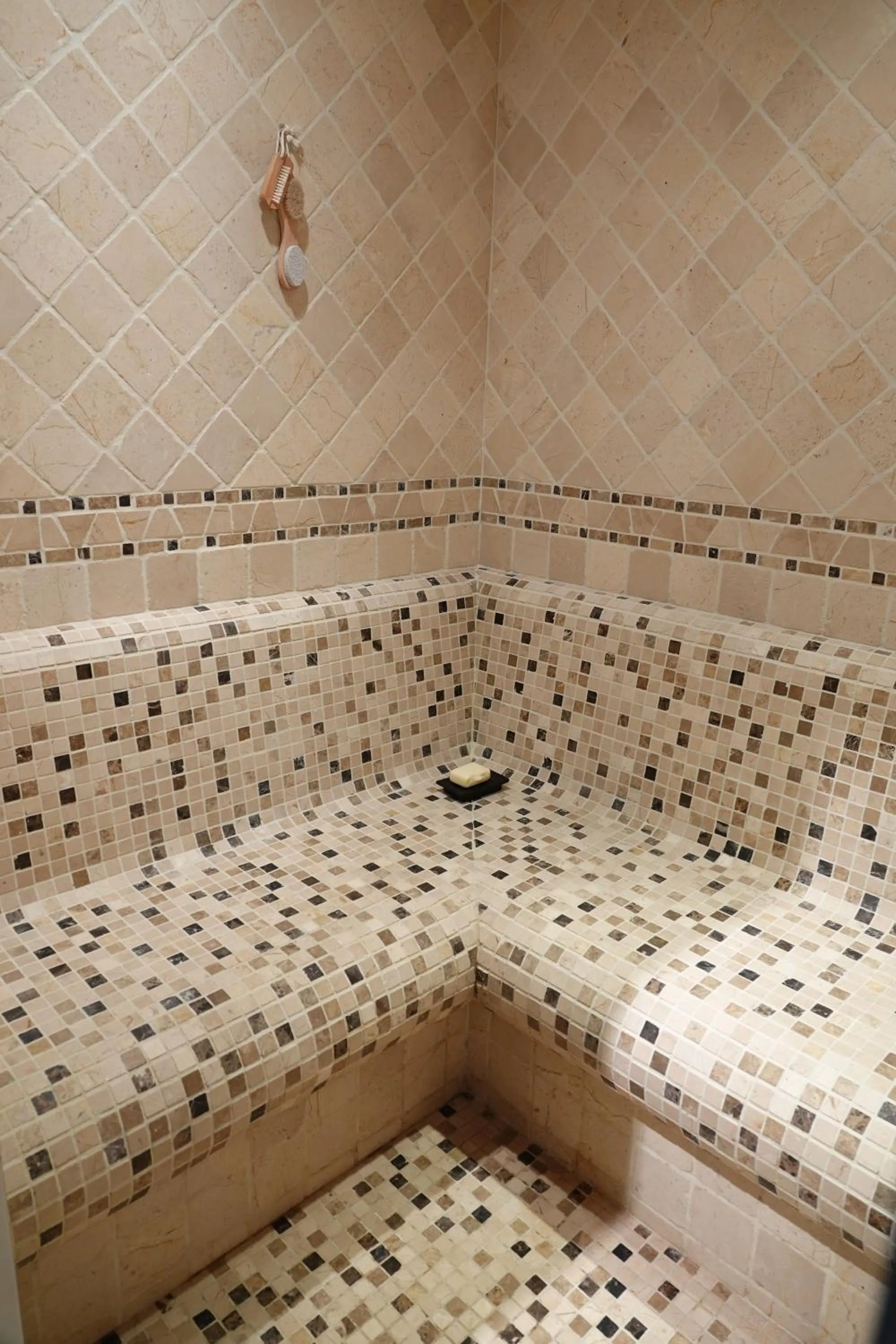 Steam room in Gîte à la campagne 1 chambre Les Grandes Maisons Espace jacuzzi hammam SPA