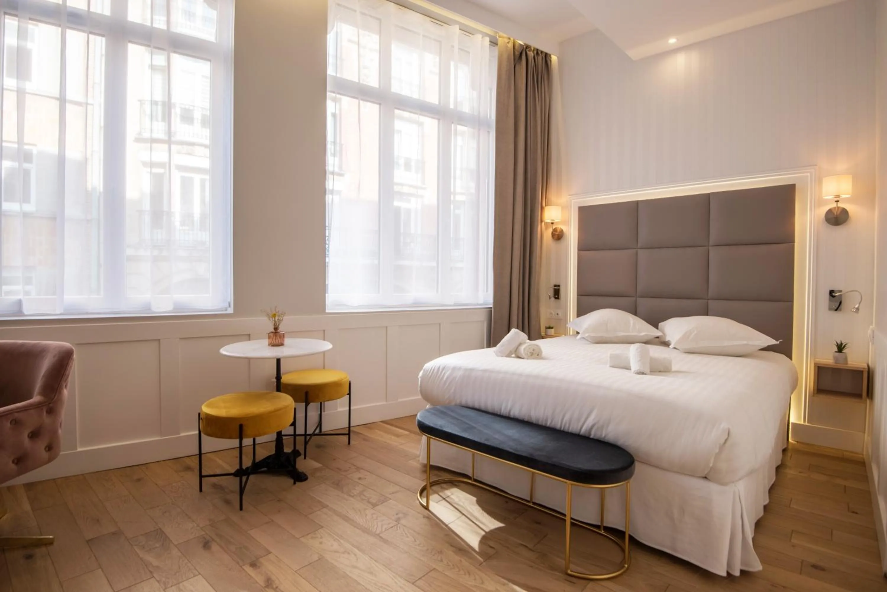 Bed in Les Suites Faidherbe