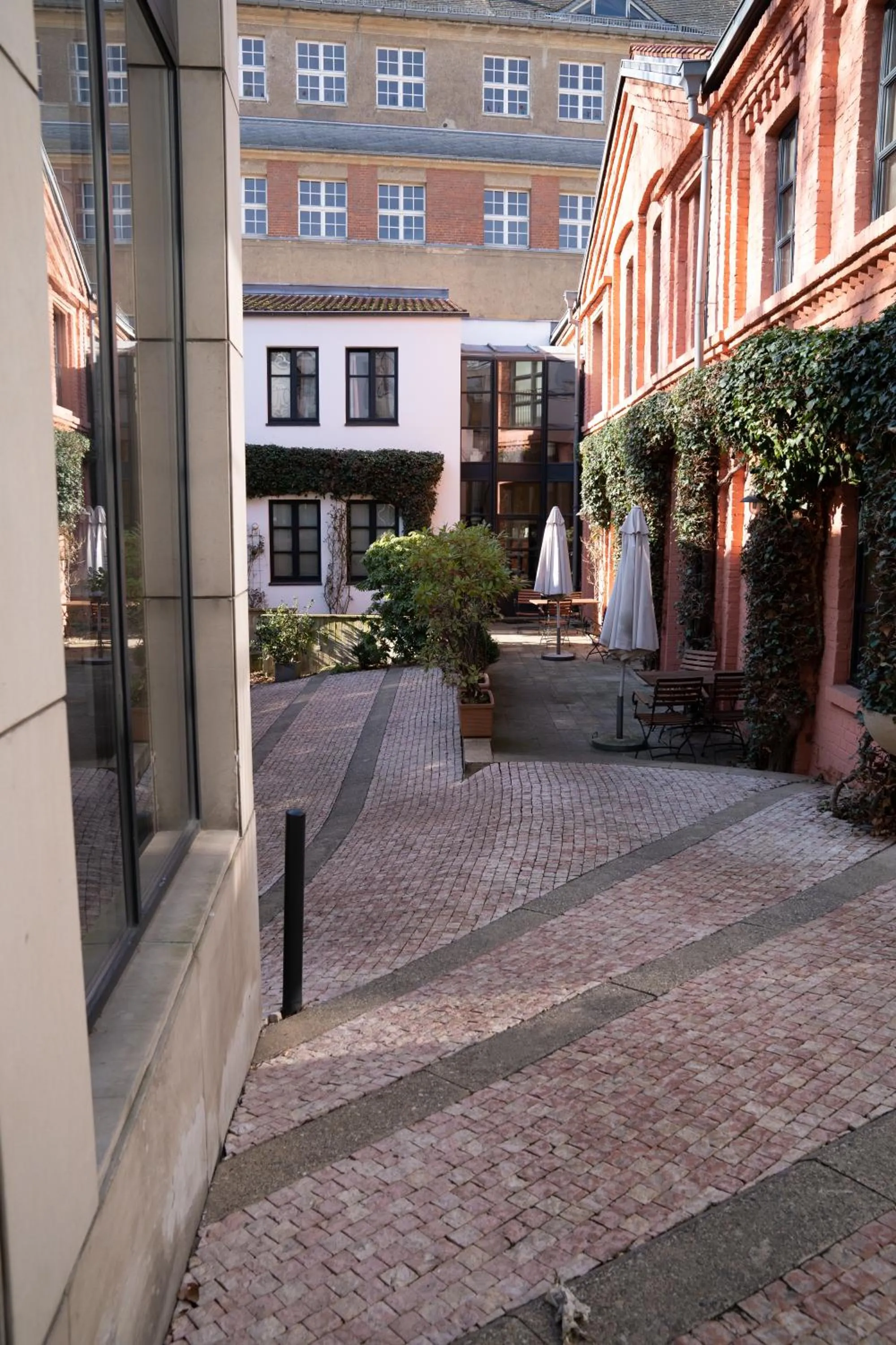 Balcony/Terrace in Domicil Hotel Bonn