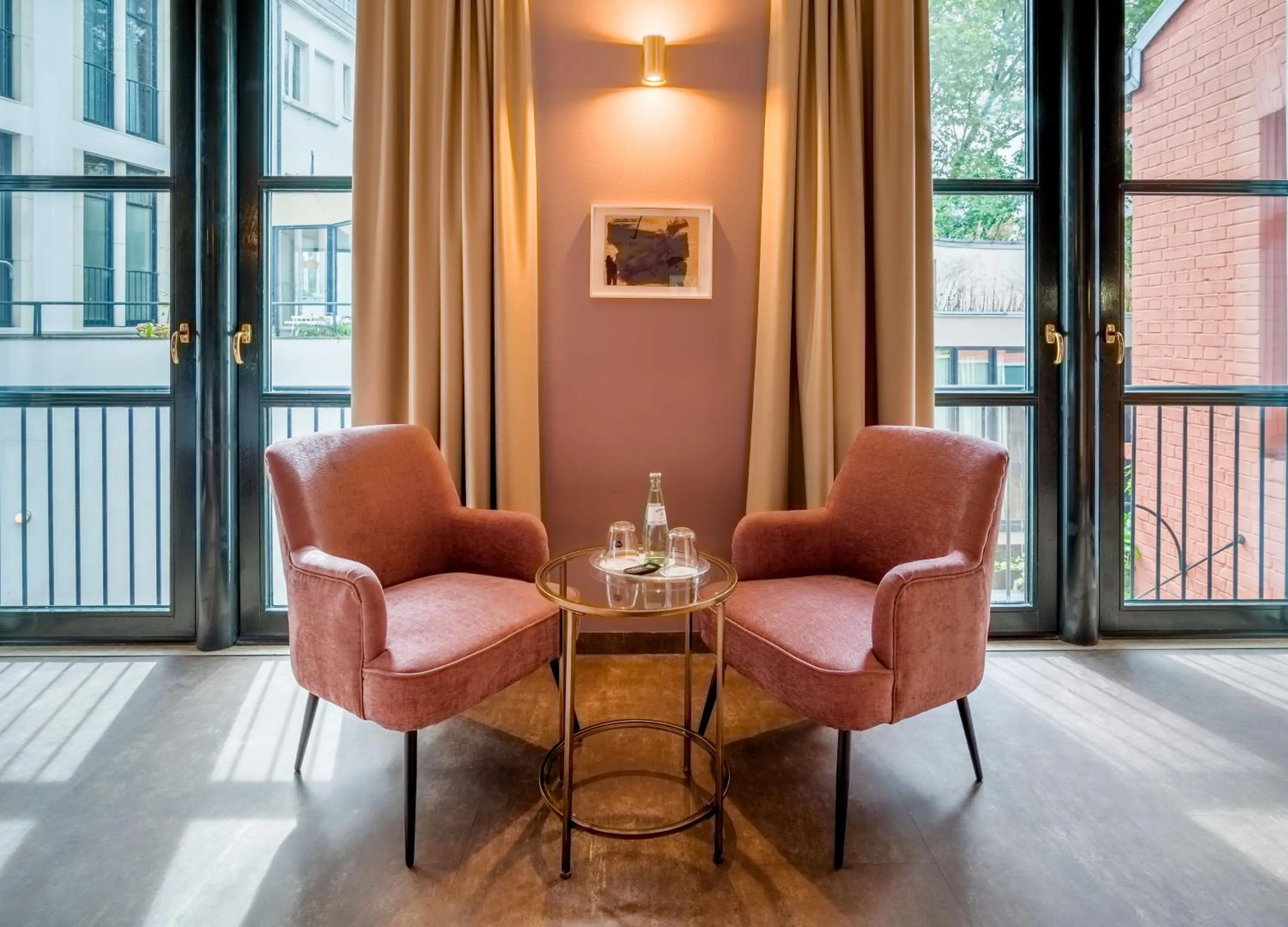 Seating area in Domicil Hotel Bonn