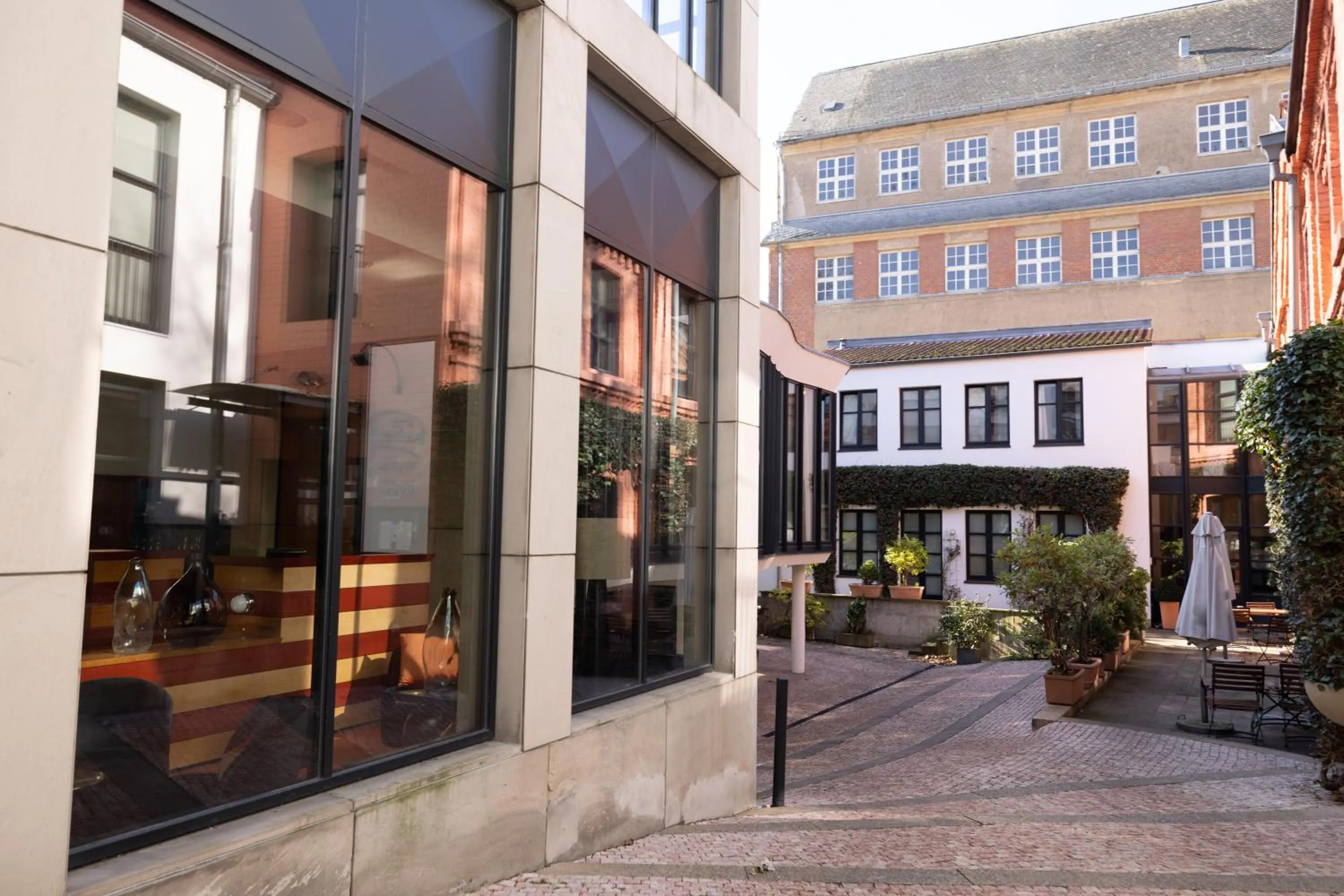 Property building in Domicil Hotel Bonn